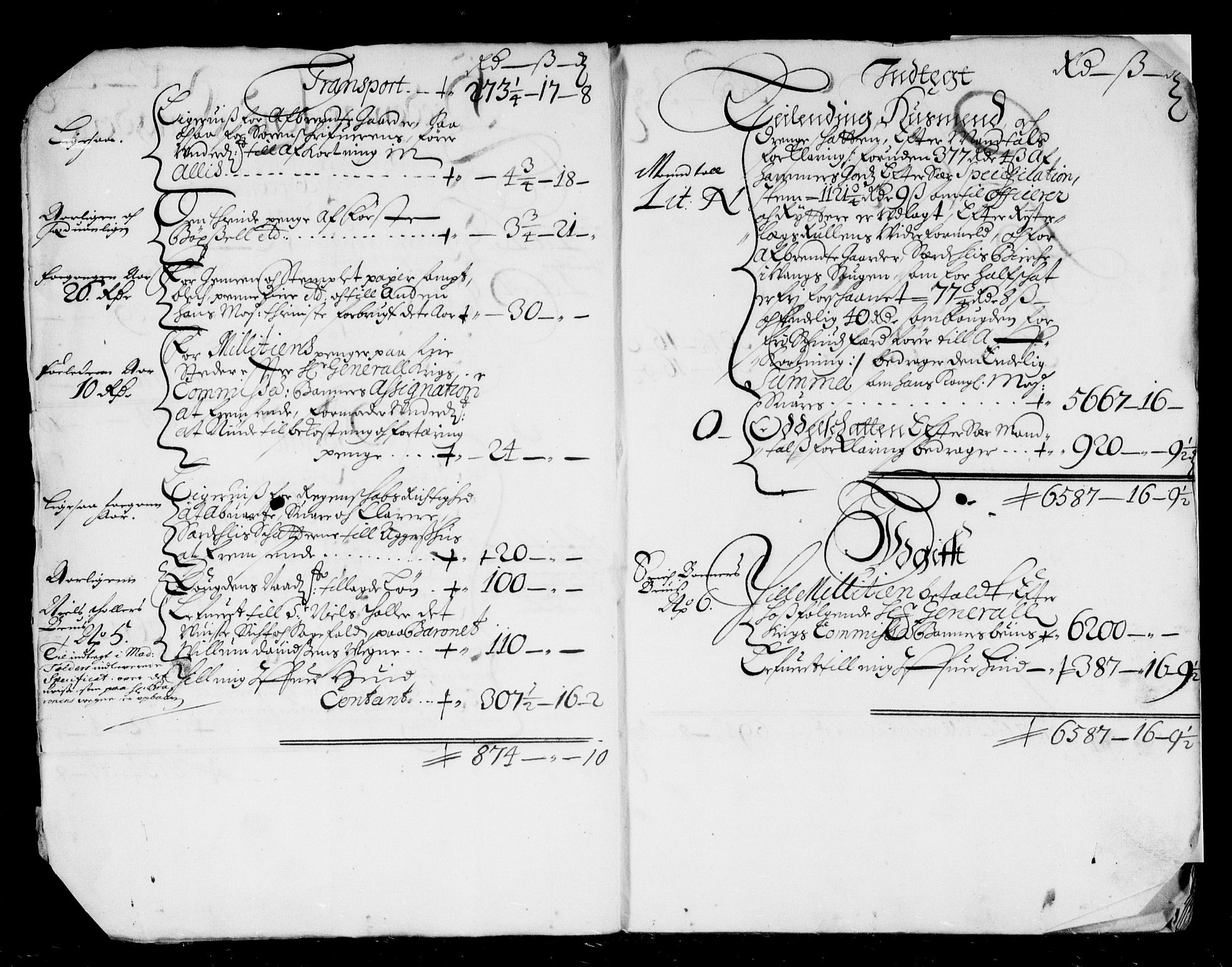 Rentekammeret inntil 1814, Reviderte regnskaper, Stiftamtstueregnskaper, Landkommissariatet på Akershus og Akershus stiftamt, AV/RA-EA-5869/R/Rb/L0075: Akershus stiftamt, 1671