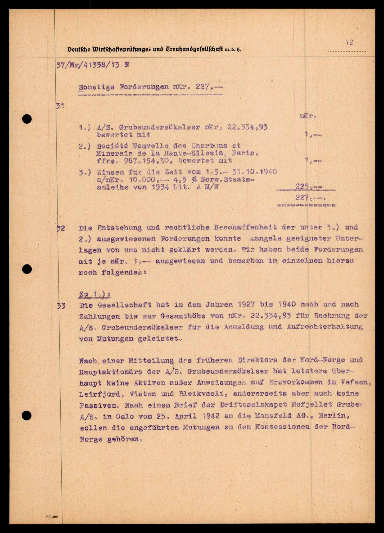 Forsvarets Overkommando. 2 kontor. Arkiv 11.4. Spredte tyske arkivsaker, AV/RA-RAFA-7031/D/Dar/Darc/L0030: Tyske oppgaver over norske industribedrifter, 1940-1943, s. 372