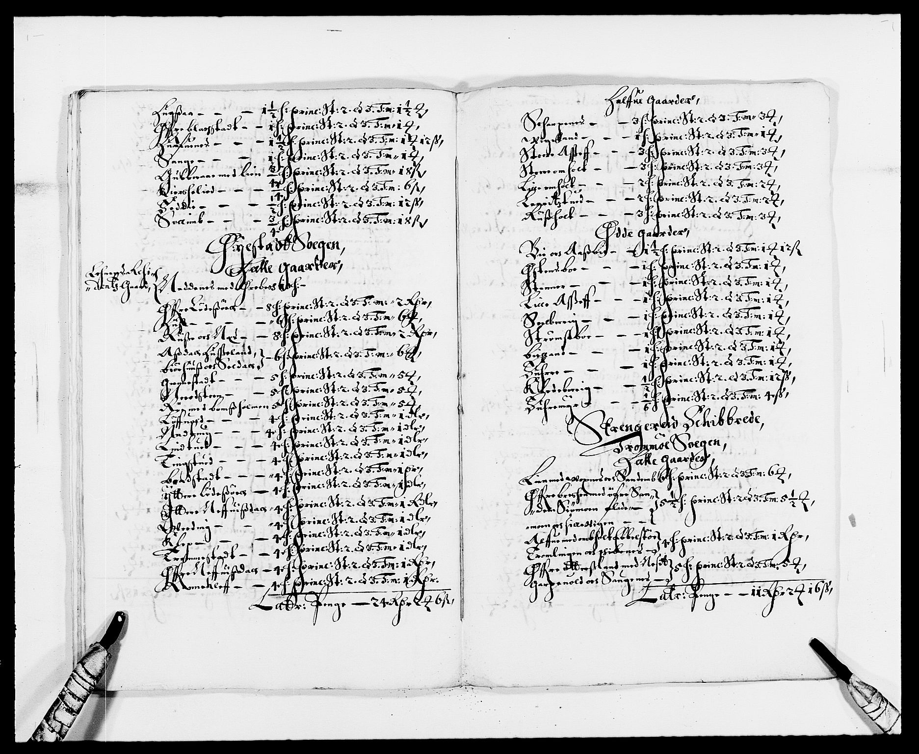 Rentekammeret inntil 1814, Reviderte regnskaper, Fogderegnskap, AV/RA-EA-4092/R39/L2296: Fogderegnskap Nedenes, 1664-1666, s. 352