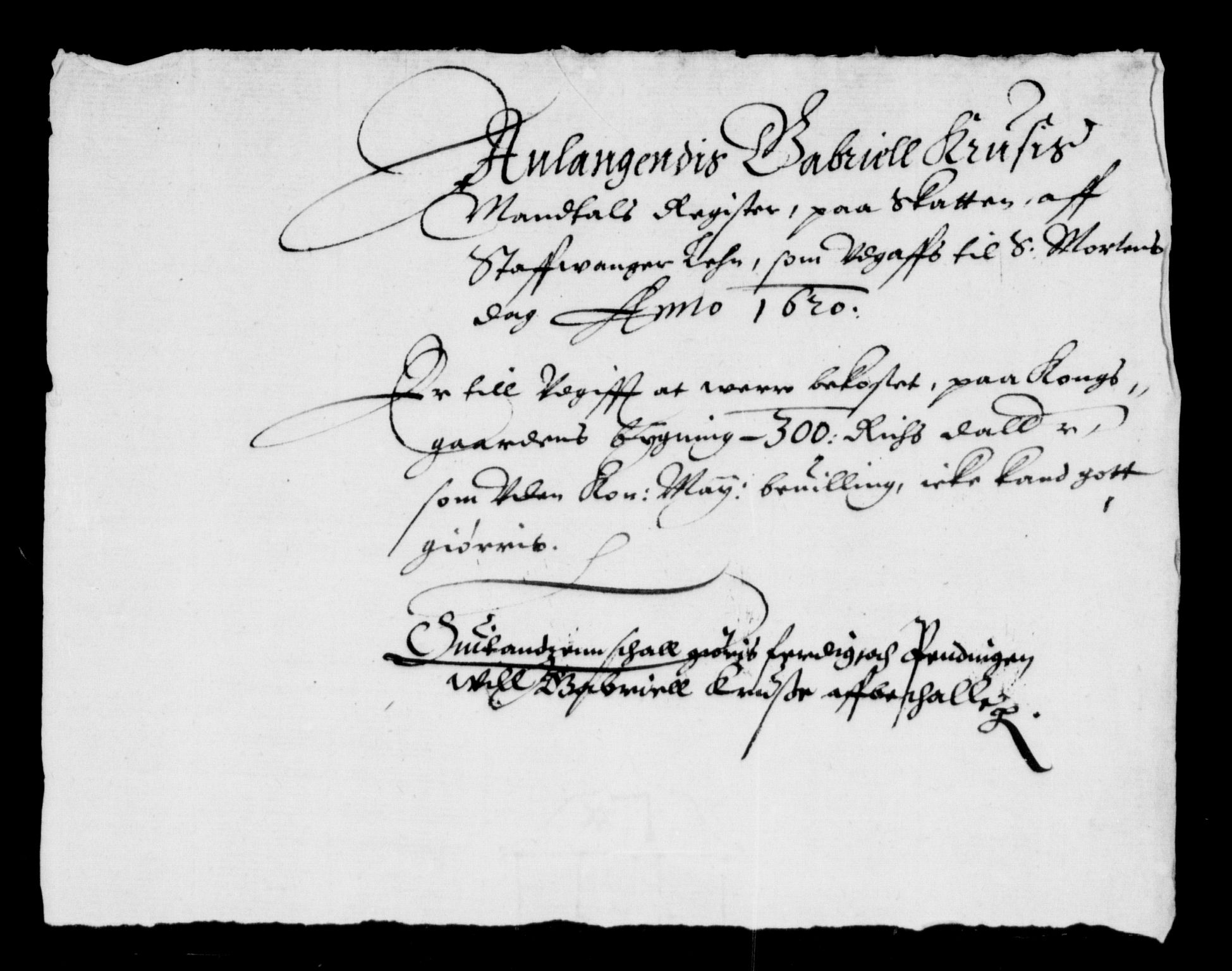 Rentekammeret inntil 1814, Reviderte regnskaper, Lensregnskaper, AV/RA-EA-5023/R/Rb/Rbs/L0009: Stavanger len, 1616-1623