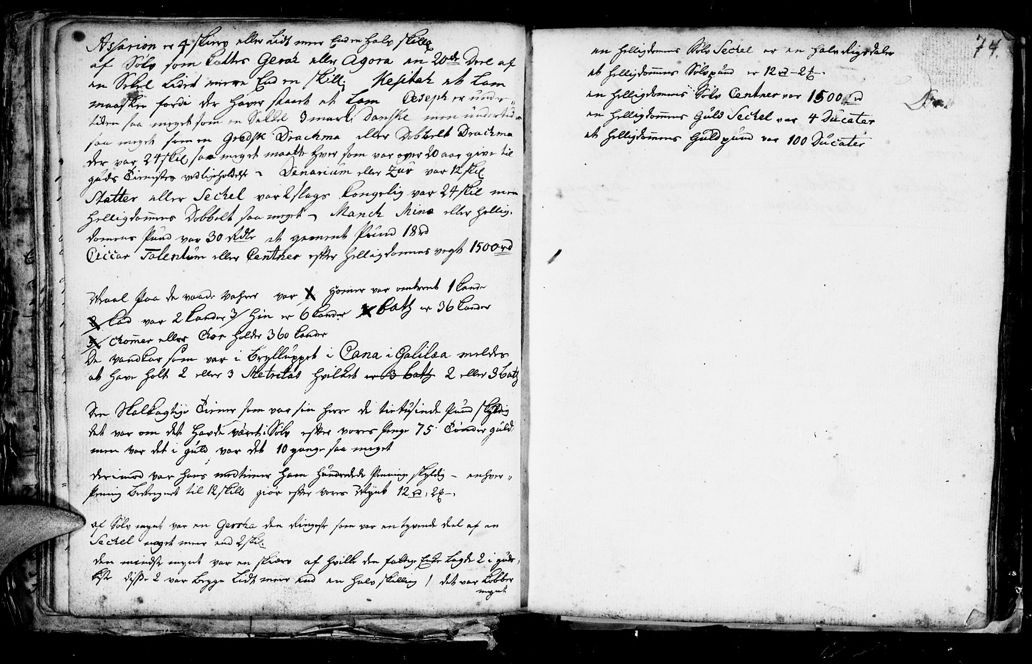 Bjelland sokneprestkontor, SAK/1111-0005/F/Fb/Fba/L0002: Klokkerbok nr. B 2, 1753-1792, s. 74