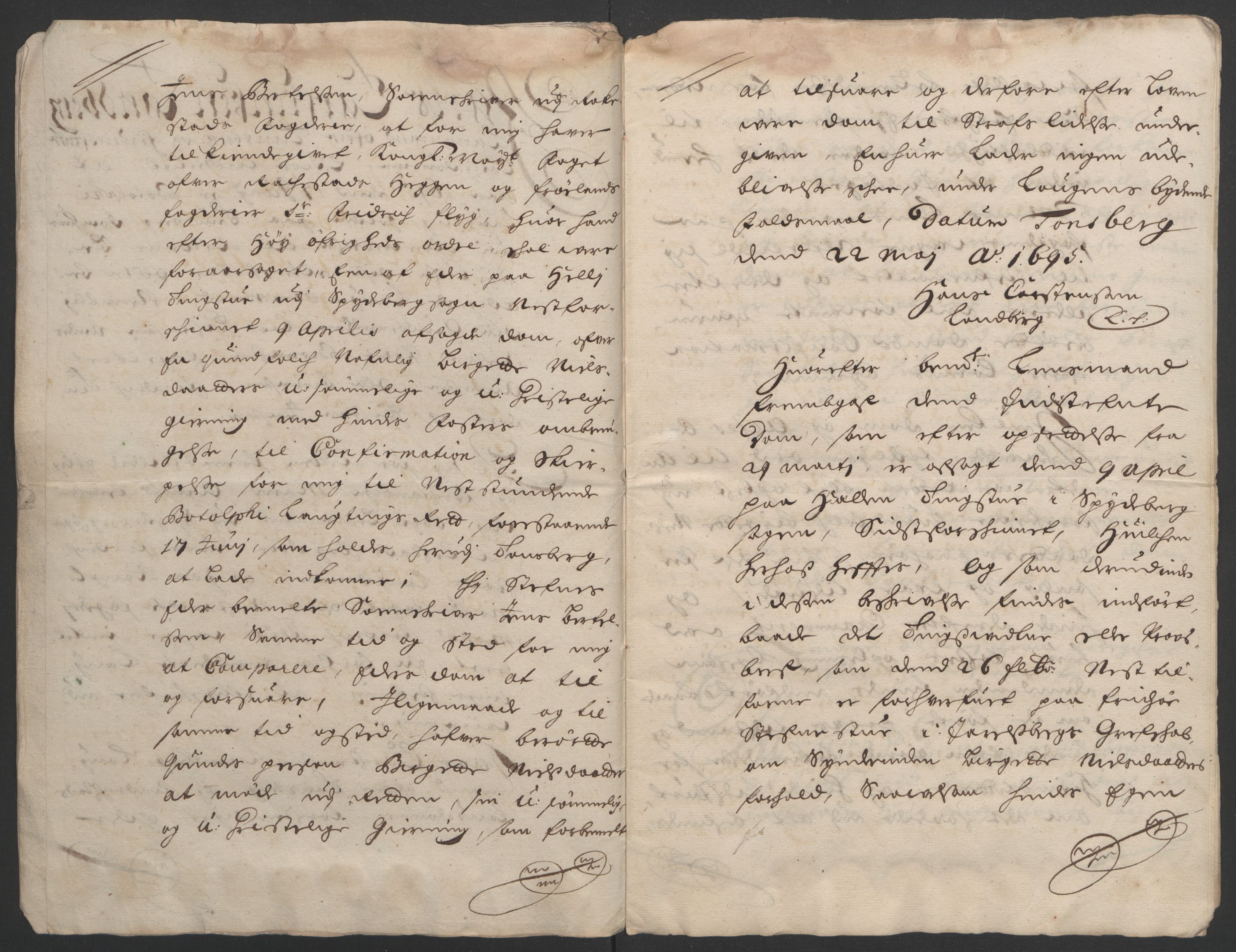 Rentekammeret inntil 1814, Reviderte regnskaper, Fogderegnskap, AV/RA-EA-4092/R07/L0285: Fogderegnskap Rakkestad, Heggen og Frøland, 1695, s. 326