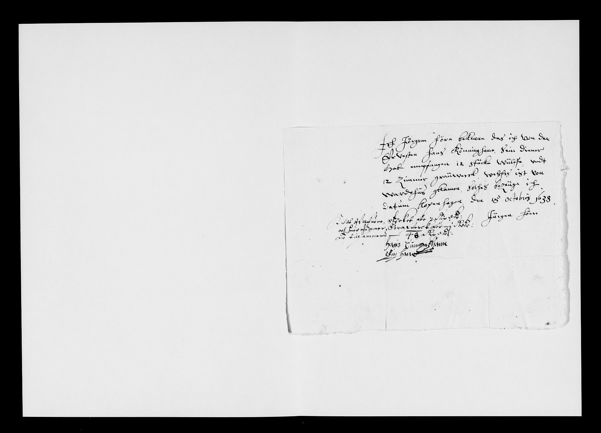 Rentekammeret inntil 1814, Reviderte regnskaper, Lensregnskaper, AV/RA-EA-5023/R/Rb/Rbæ/L0005: Vardøhus len, 1633-1645