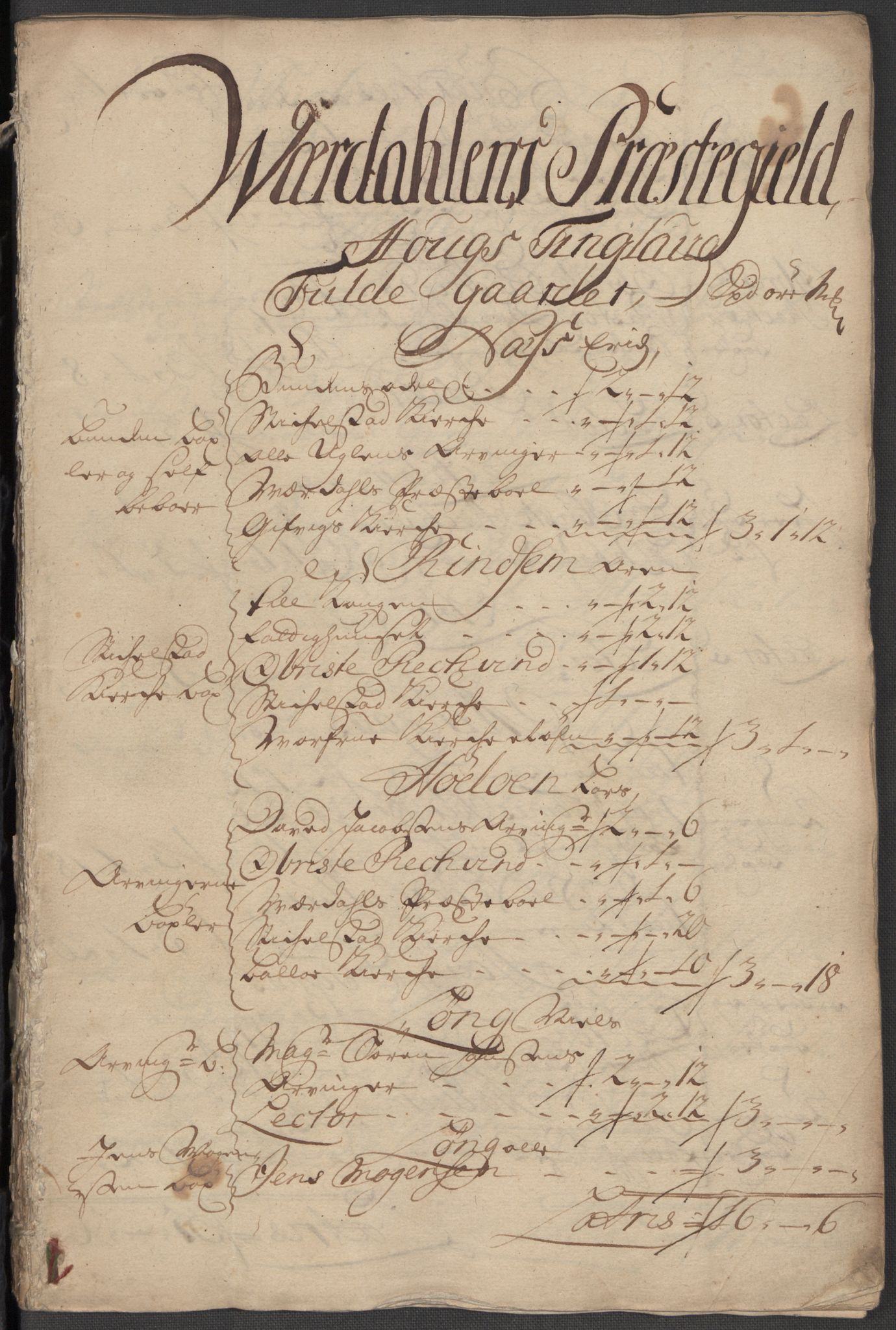 Rentekammeret inntil 1814, Reviderte regnskaper, Fogderegnskap, RA/EA-4092/R62/L4207: Fogderegnskap Stjørdal og Verdal, 1717, s. 29