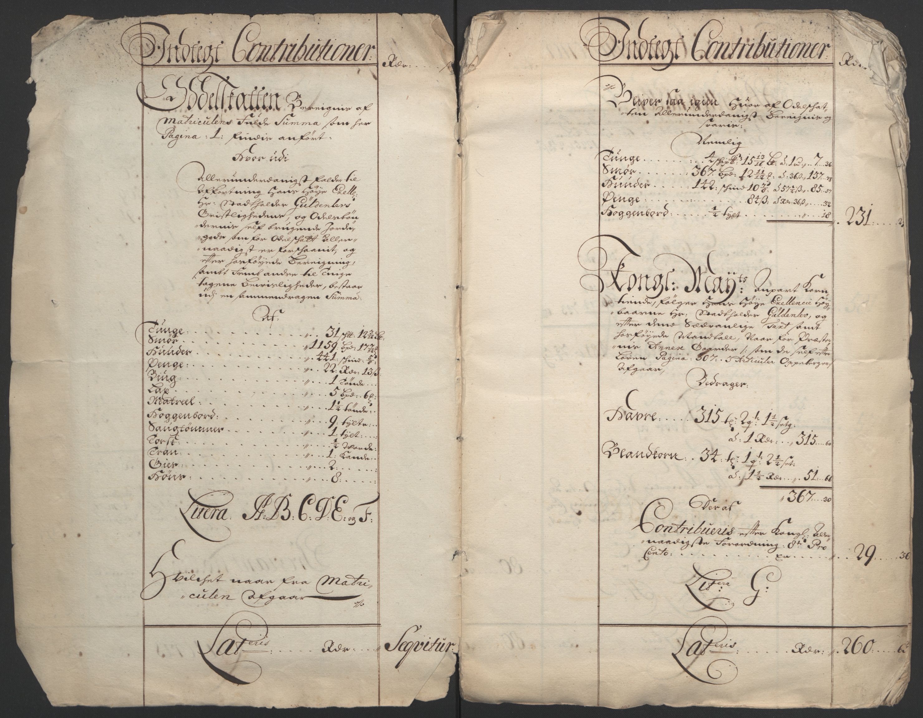 Rentekammeret inntil 1814, Reviderte regnskaper, Fogderegnskap, RA/EA-4092/R33/L1973: Fogderegnskap Larvik grevskap, 1692, s. 4