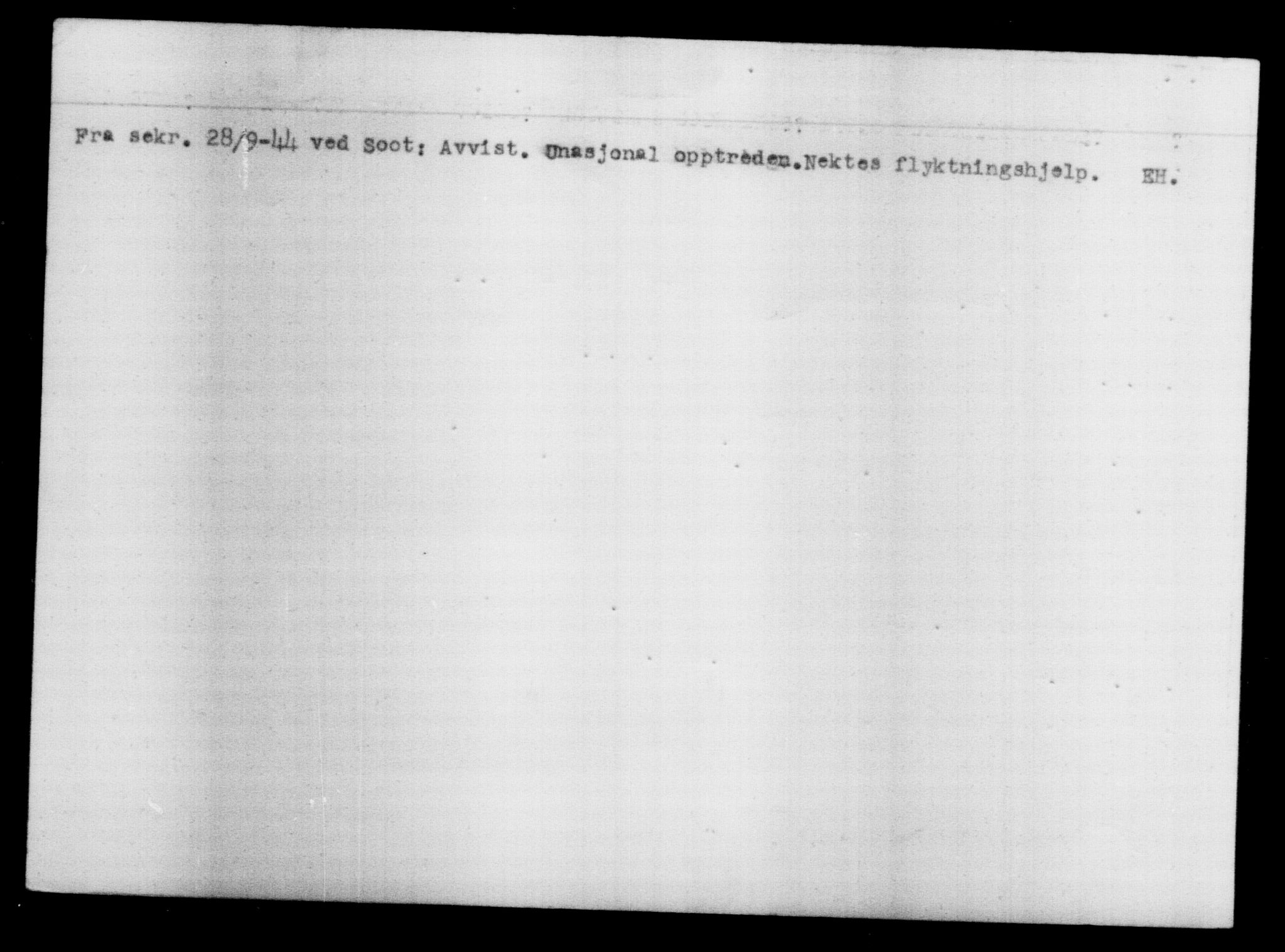 Utenriksstasjonene, Legasjonen i Stockholm, Flyktningkontoret, AV/RA-S-6753/V/Va/L0013: Kjesäterkartoteket, flyktninger med registreringsnr. 31500-34731, 1940-1945, s. 262