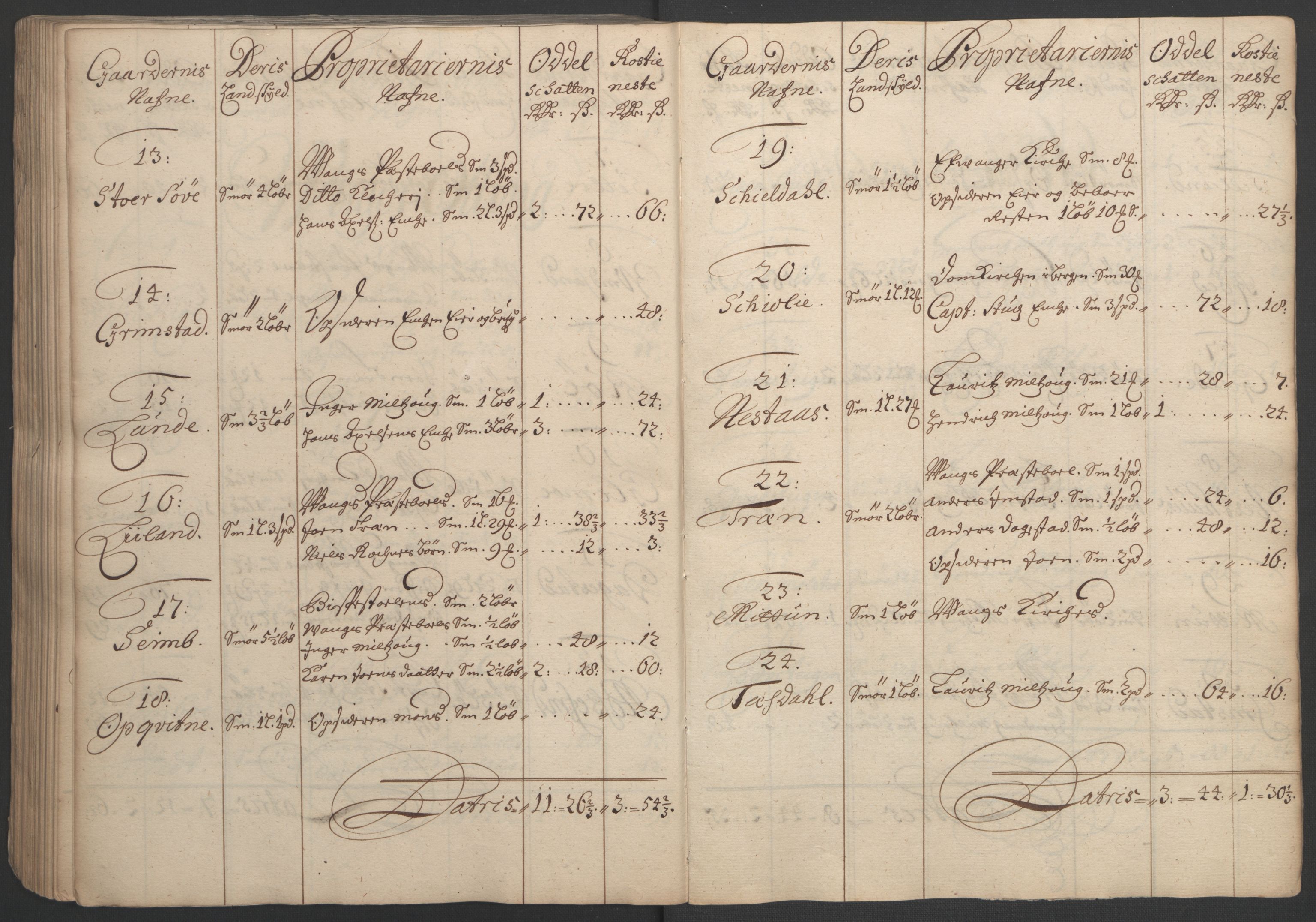 Rentekammeret inntil 1814, Reviderte regnskaper, Fogderegnskap, AV/RA-EA-4092/R51/L3183: Fogderegnskap Nordhordland og Voss, 1695-1697, s. 256