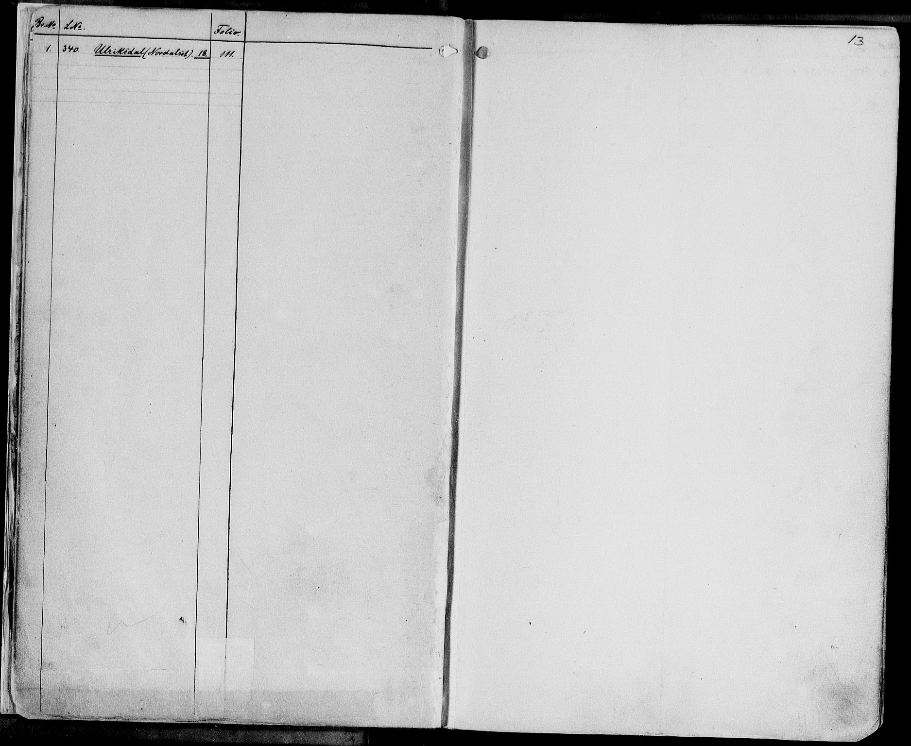 Byfogd og Byskriver i Bergen, SAB/A-3401/03/03AdD/L0067: Panteregister nr. A.d.D.67, 1894-1936, s. 13
