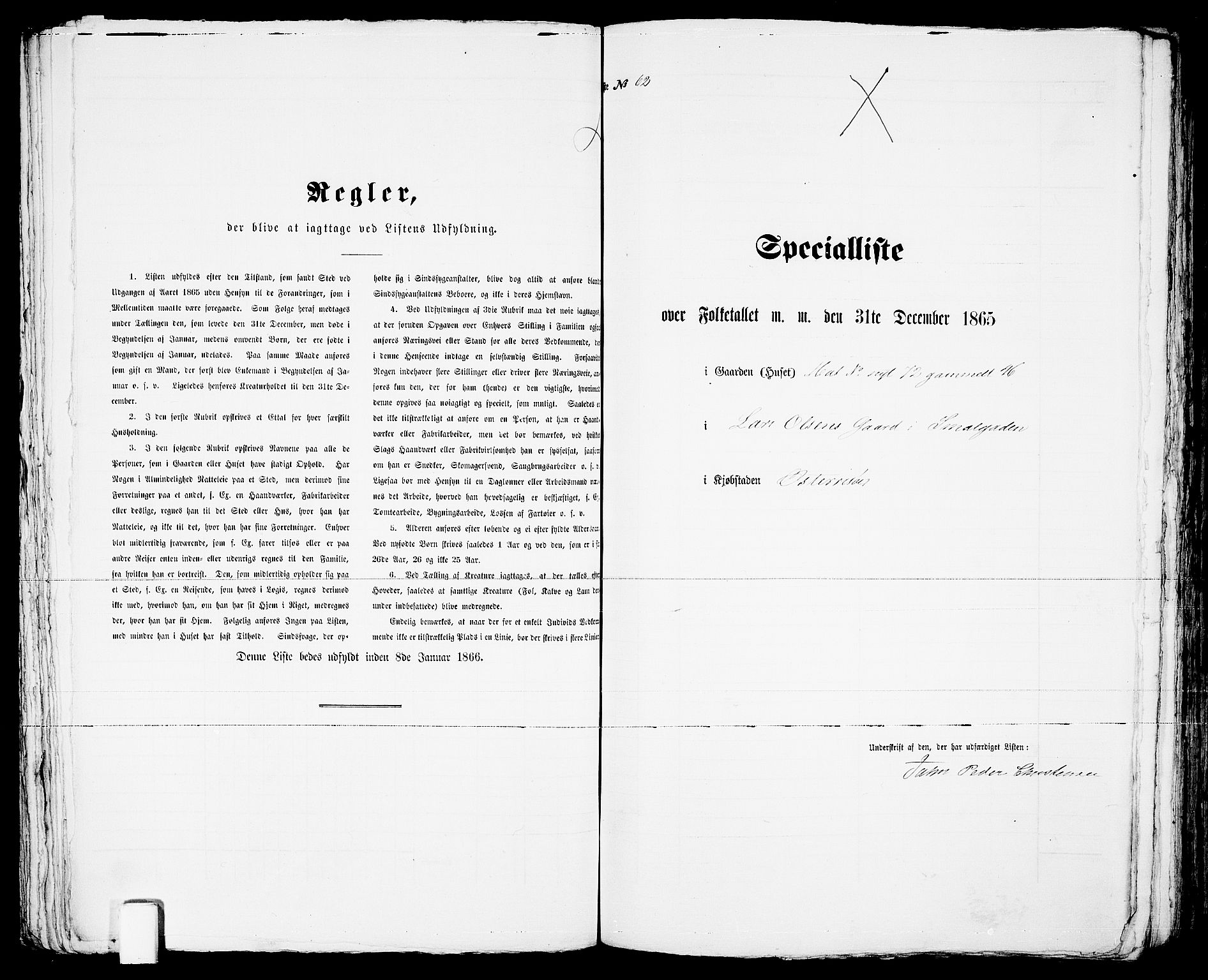 RA, Folketelling 1865 for 0901B Risør prestegjeld, Risør kjøpstad, 1865, s. 131