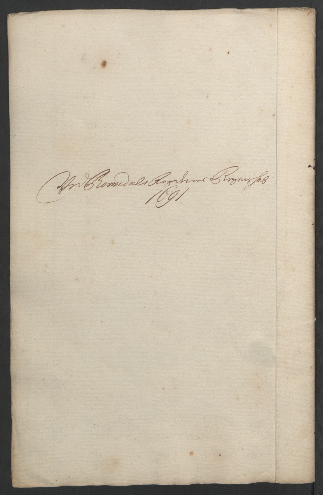 Rentekammeret inntil 1814, Reviderte regnskaper, Fogderegnskap, RA/EA-4092/R55/L3649: Fogderegnskap Romsdal, 1690-1691, s. 301