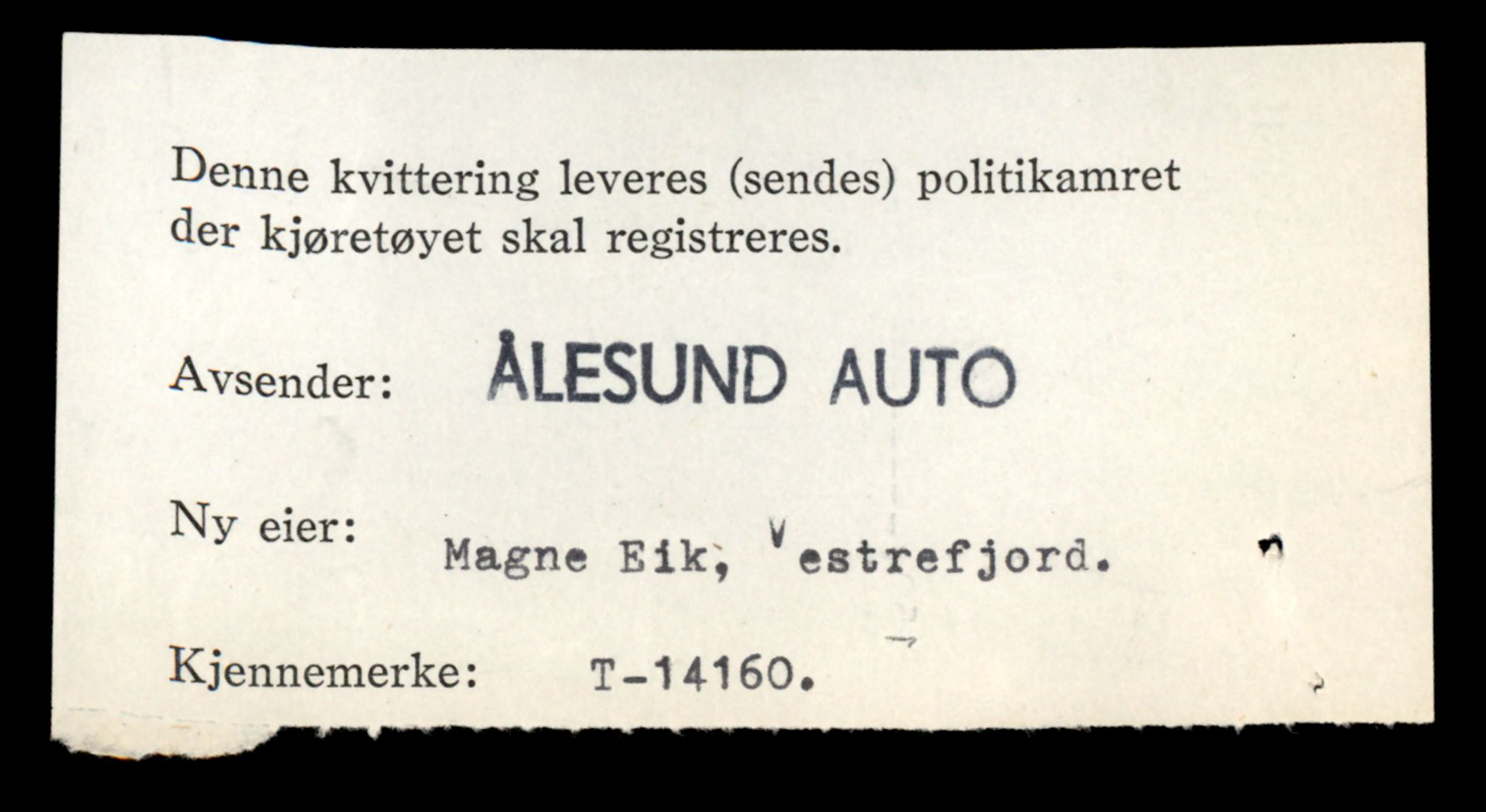 Møre og Romsdal vegkontor - Ålesund trafikkstasjon, AV/SAT-A-4099/F/Fe/L0043: Registreringskort for kjøretøy T 14080 - T 14204, 1927-1998, s. 2142