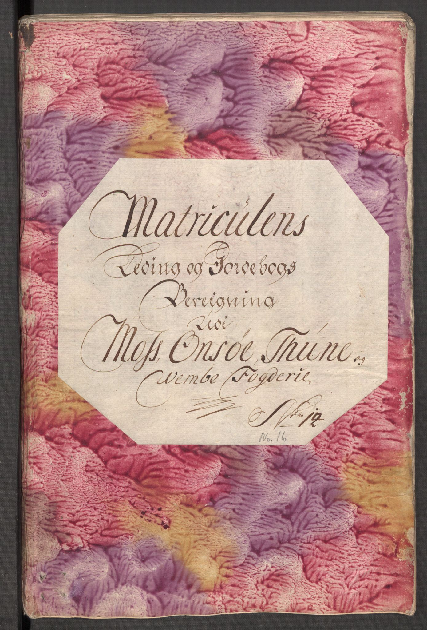 Rentekammeret inntil 1814, Reviderte regnskaper, Fogderegnskap, AV/RA-EA-4092/R04/L0143: Fogderegnskap Moss, Onsøy, Tune, Veme og Åbygge, 1718, s. 352