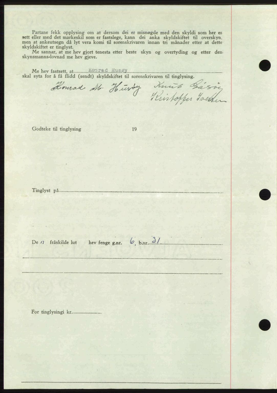 Romsdal sorenskriveri, AV/SAT-A-4149/1/2/2C: Pantebok nr. A28, 1948-1949, Dagboknr: 3156/1948