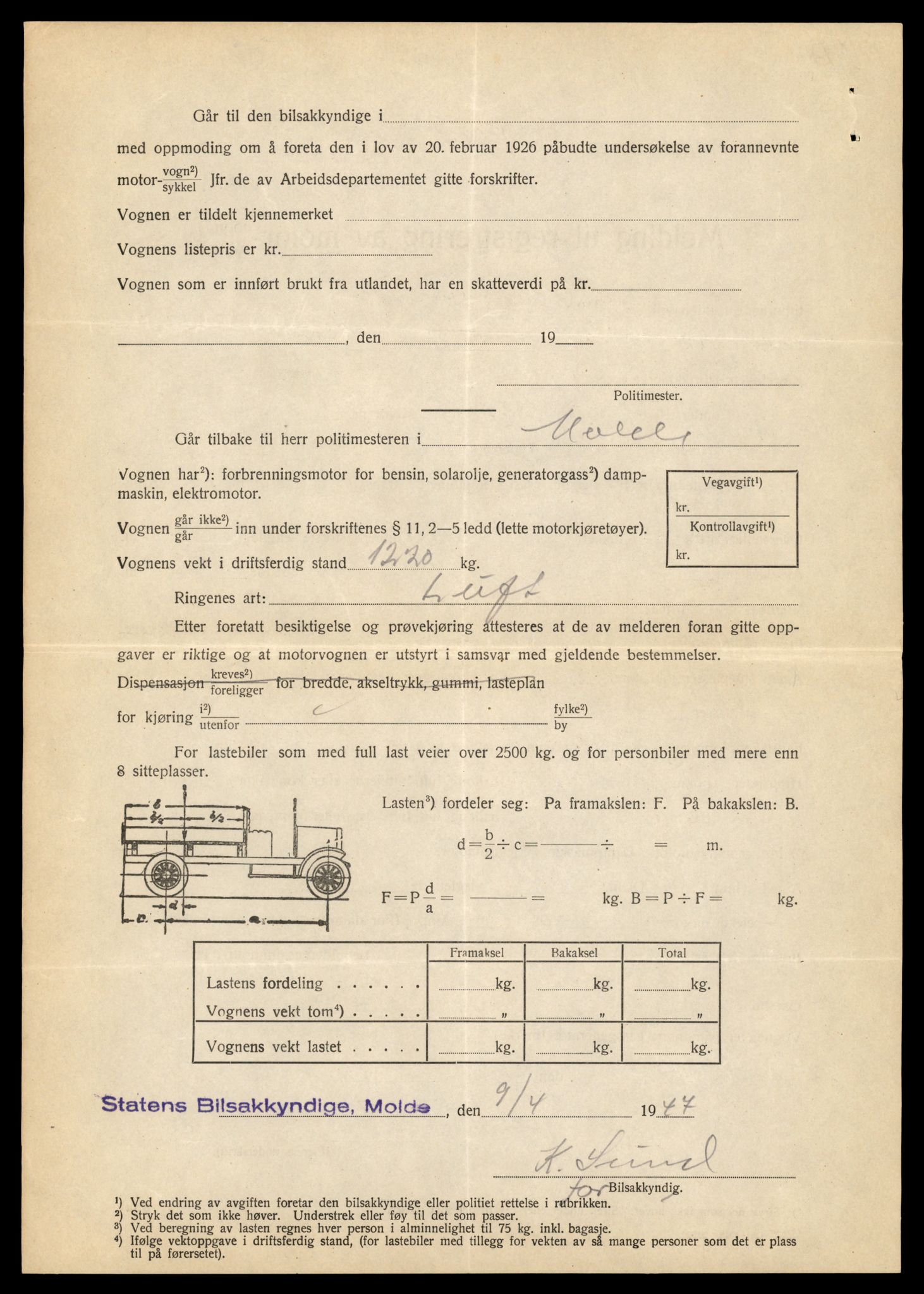 Møre og Romsdal vegkontor - Ålesund trafikkstasjon, AV/SAT-A-4099/F/Fe/L0034: Registreringskort for kjøretøy T 12500 - T 12652, 1927-1998, s. 1247