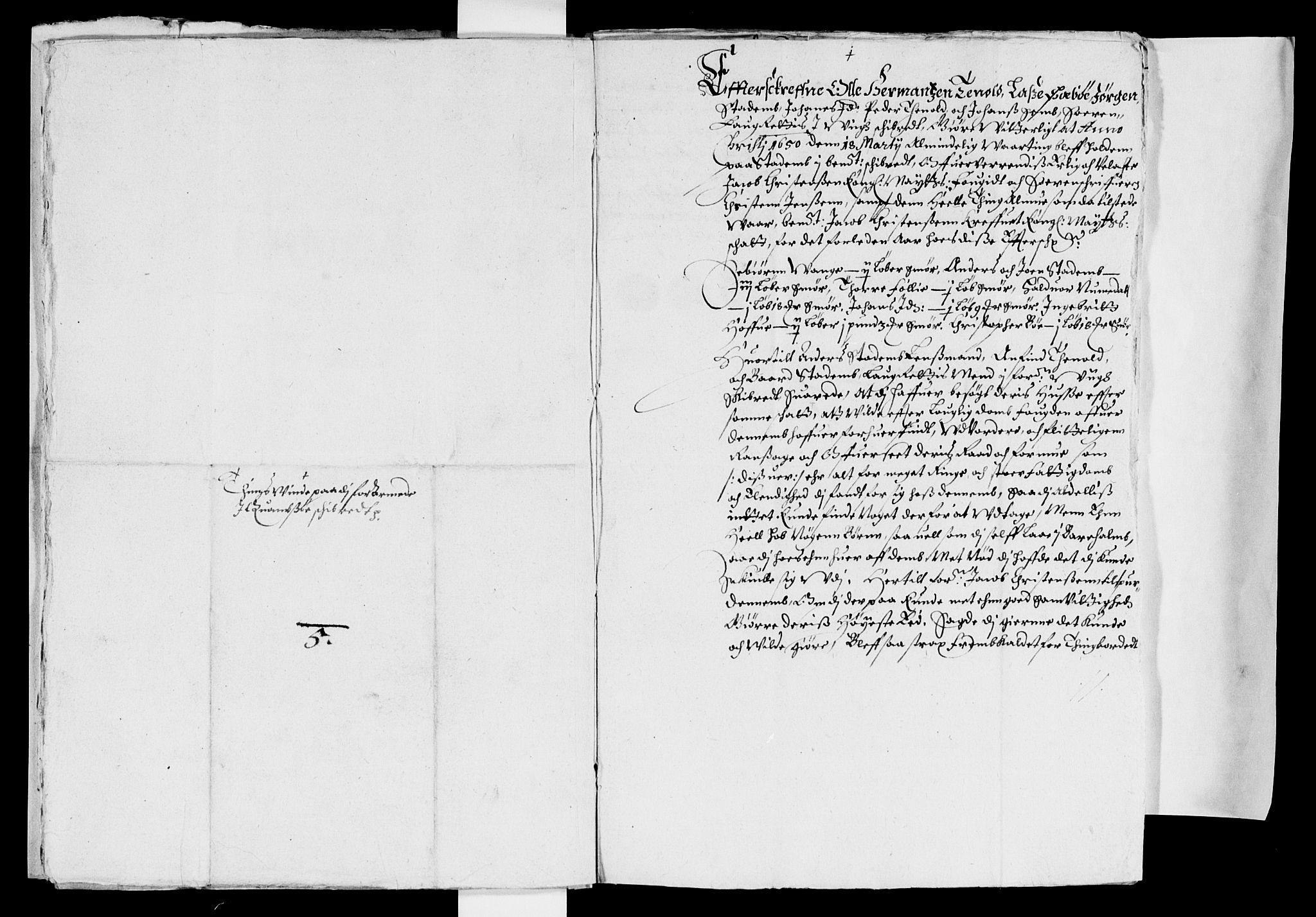 Rentekammeret inntil 1814, Reviderte regnskaper, Lensregnskaper, AV/RA-EA-5023/R/Rb/Rbt/L0116: Bergenhus len, 1649-1651