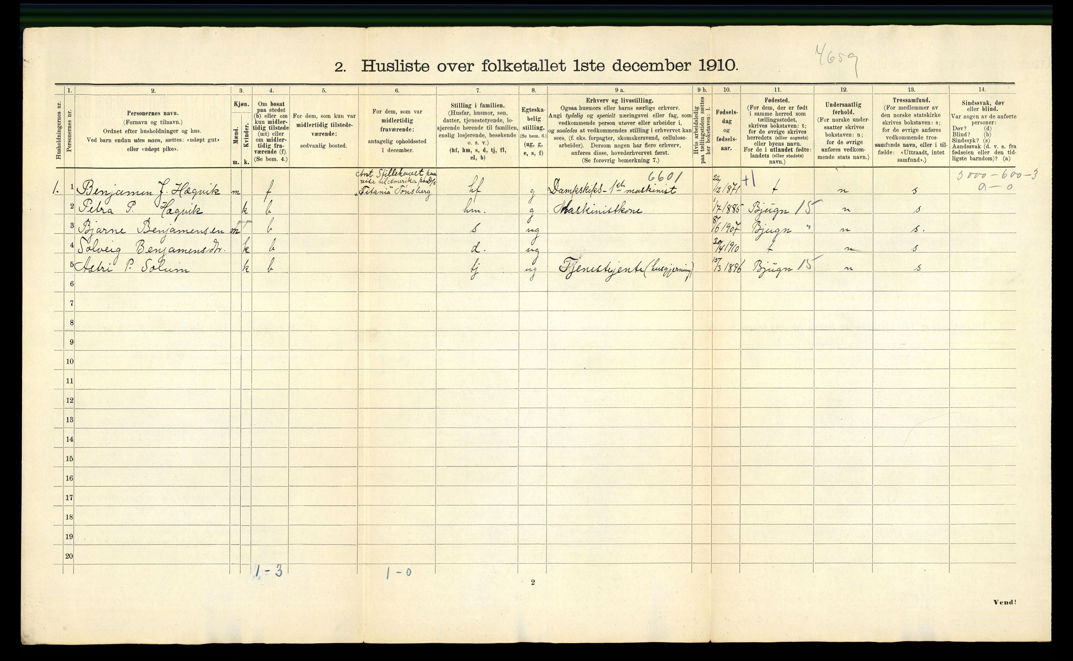 RA, Folketelling 1910 for 1626 Stjørna herred, 1910, s. 34