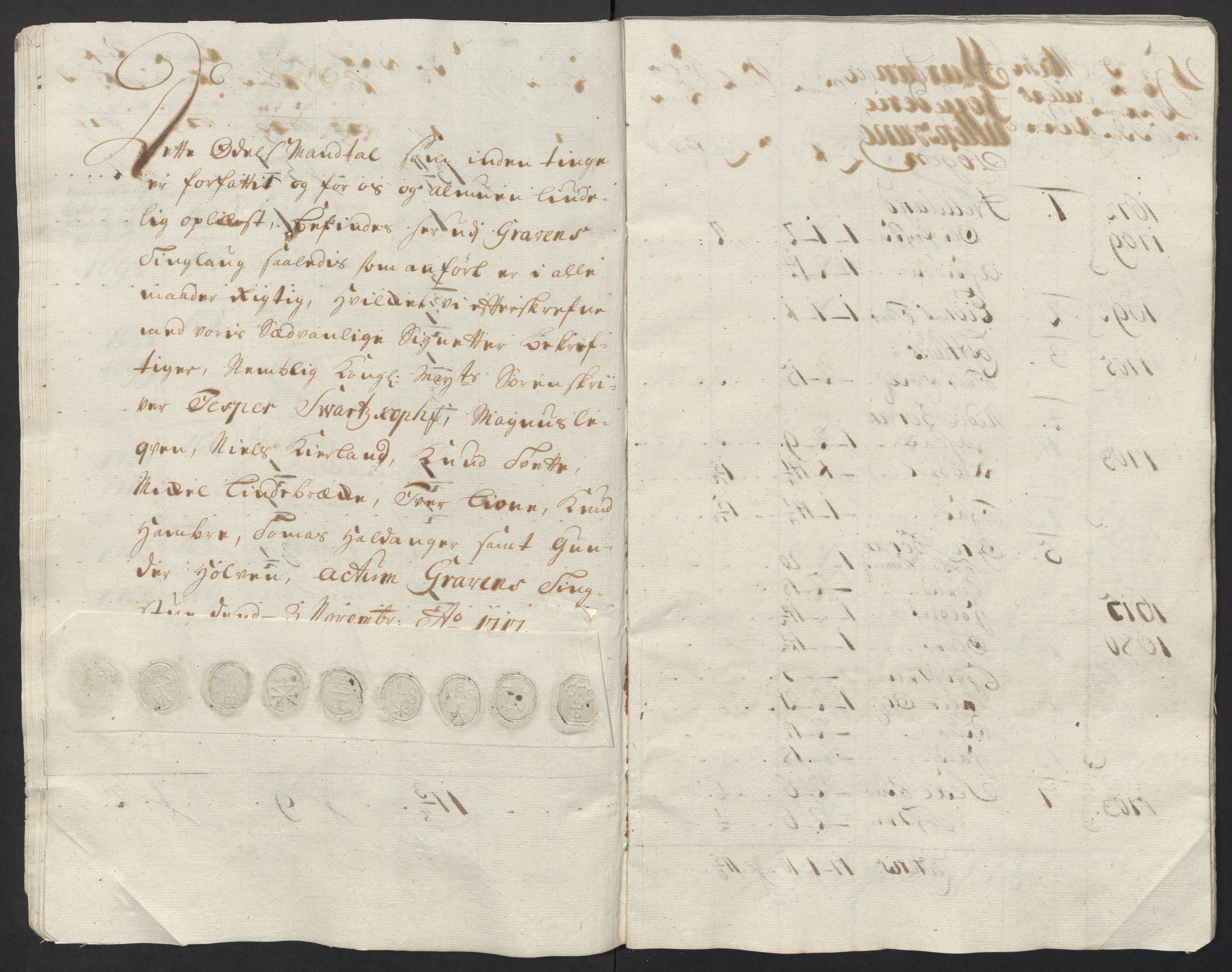 Rentekammeret inntil 1814, Reviderte regnskaper, Fogderegnskap, AV/RA-EA-4092/R48/L2994: Fogderegnskap Sunnhordland og Hardanger, 1717, s. 406