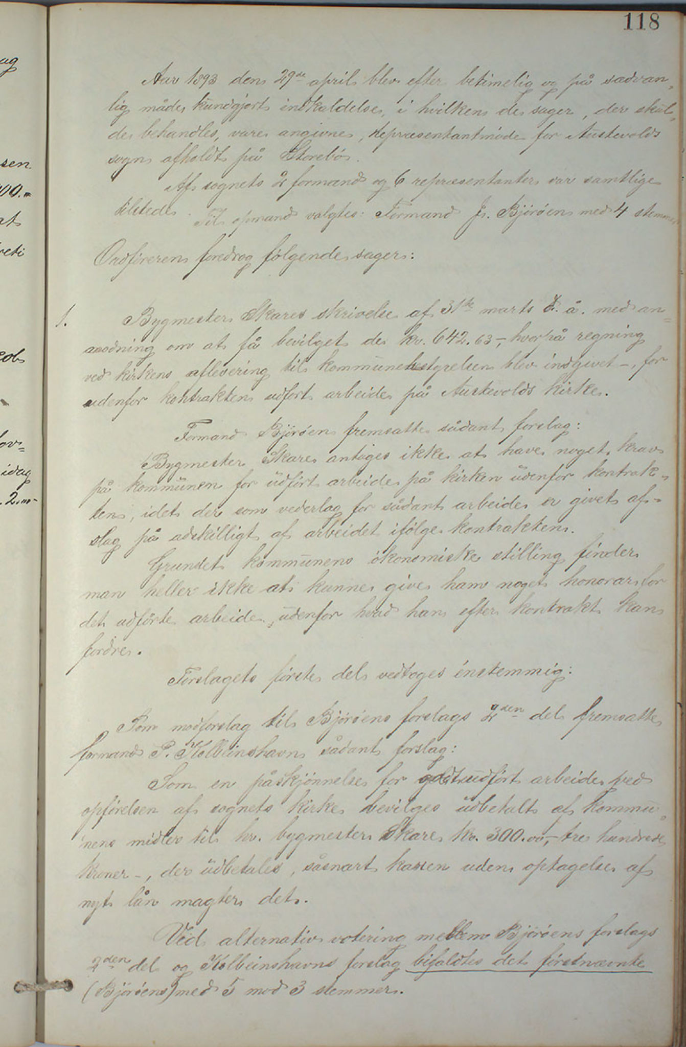 Austevoll kommune. Formannskapet, IKAH/1244-021/A/Aa/L0001: Forhandlingsprotokoll for heradstyret, 1886-1900, s. 236