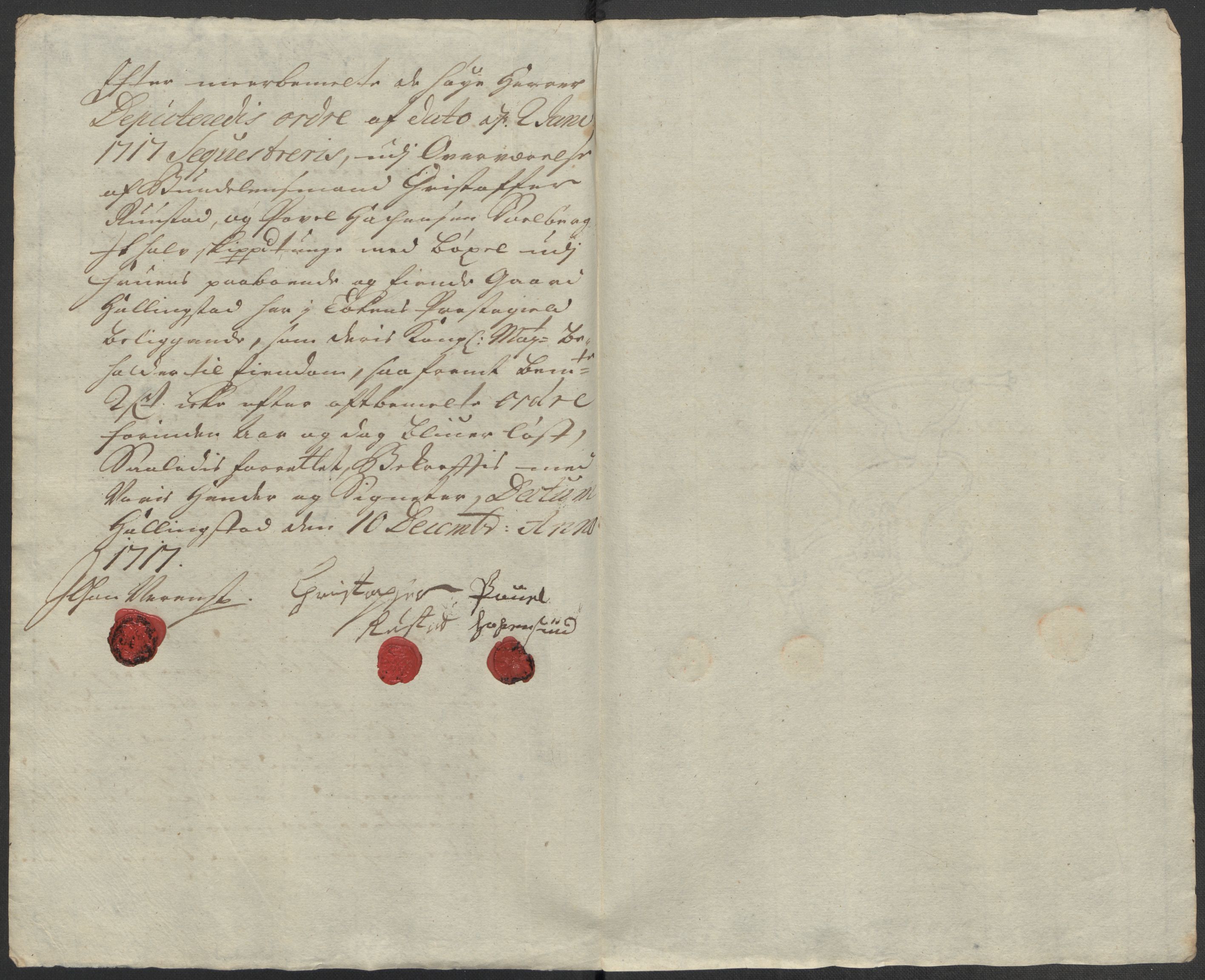 Rentekammeret inntil 1814, Reviderte regnskaper, Fogderegnskap, AV/RA-EA-4092/R18/L1318: Fogderegnskap Hadeland, Toten og Valdres, 1717, s. 194