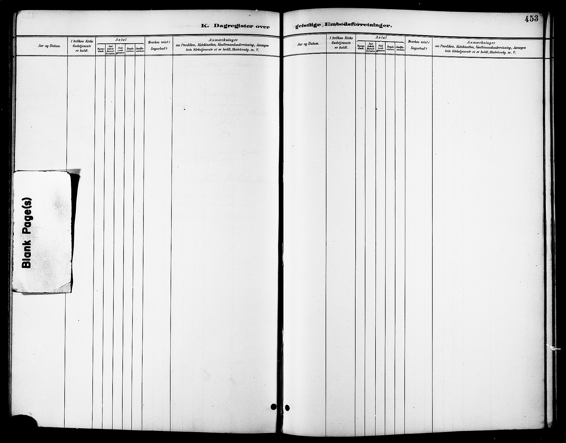 Trondenes sokneprestkontor, SATØ/S-1319/H/Hb/L0011klokker: Klokkerbok nr. 11, 1891-1906, s. 453