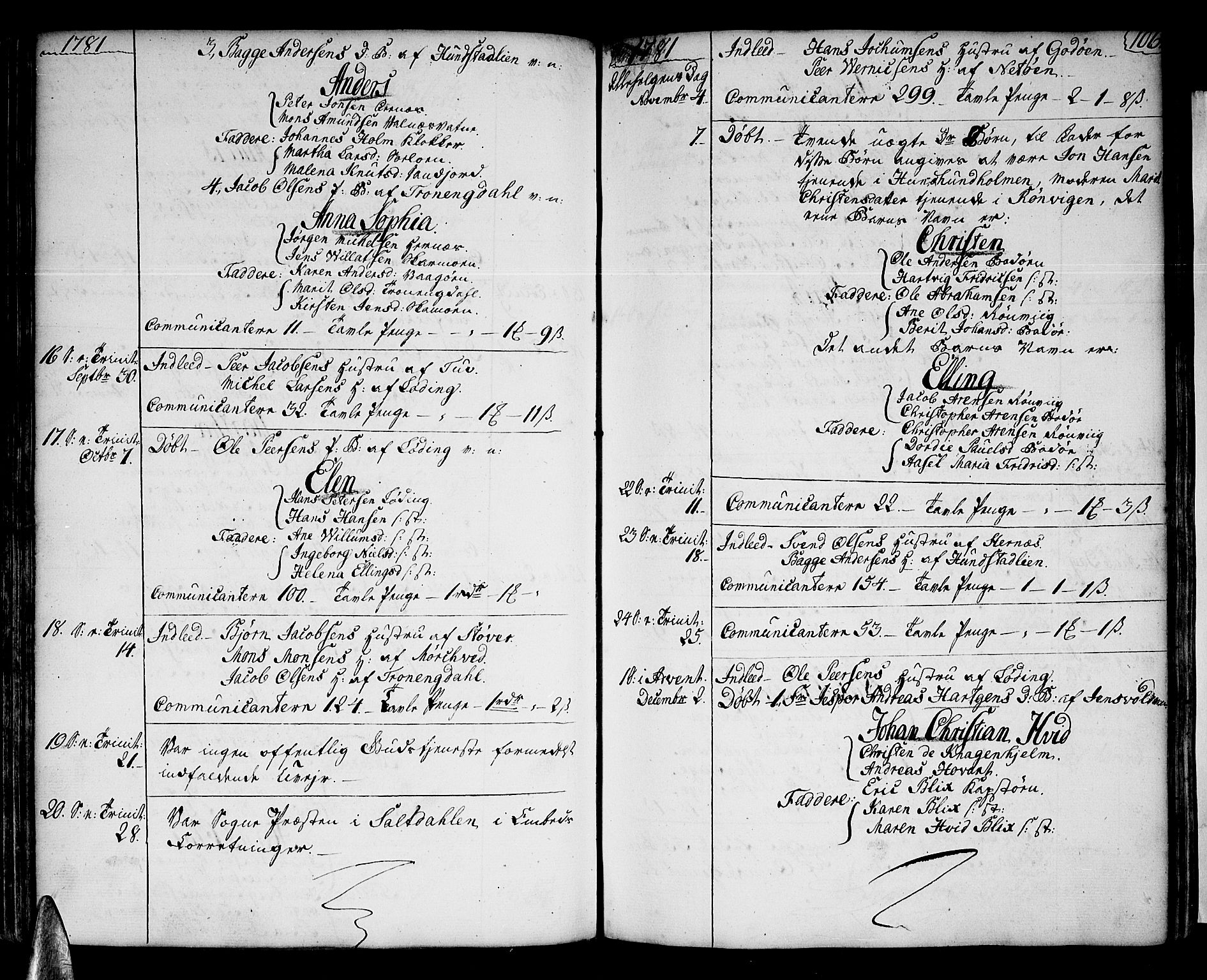 Ministerialprotokoller, klokkerbøker og fødselsregistre - Nordland, AV/SAT-A-1459/801/L0003: Ministerialbok nr. 801A03, 1762-1795, s. 106