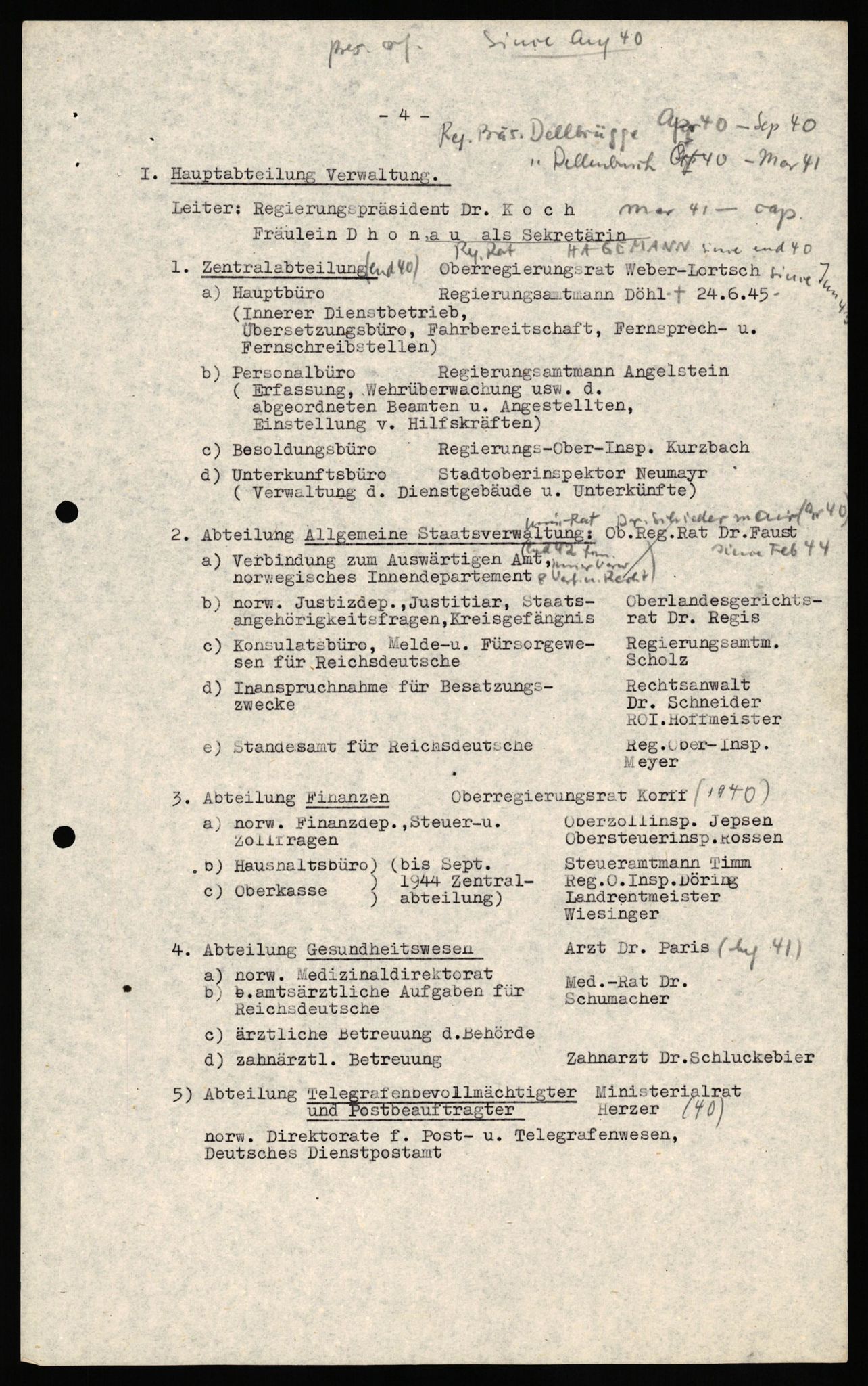 Forsvaret, Forsvarets overkommando II, AV/RA-RAFA-3915/D/Db/L0035: CI Questionaires. Tyske okkupasjonsstyrker i Norge. Tyskere., 1945-1946, s. 45