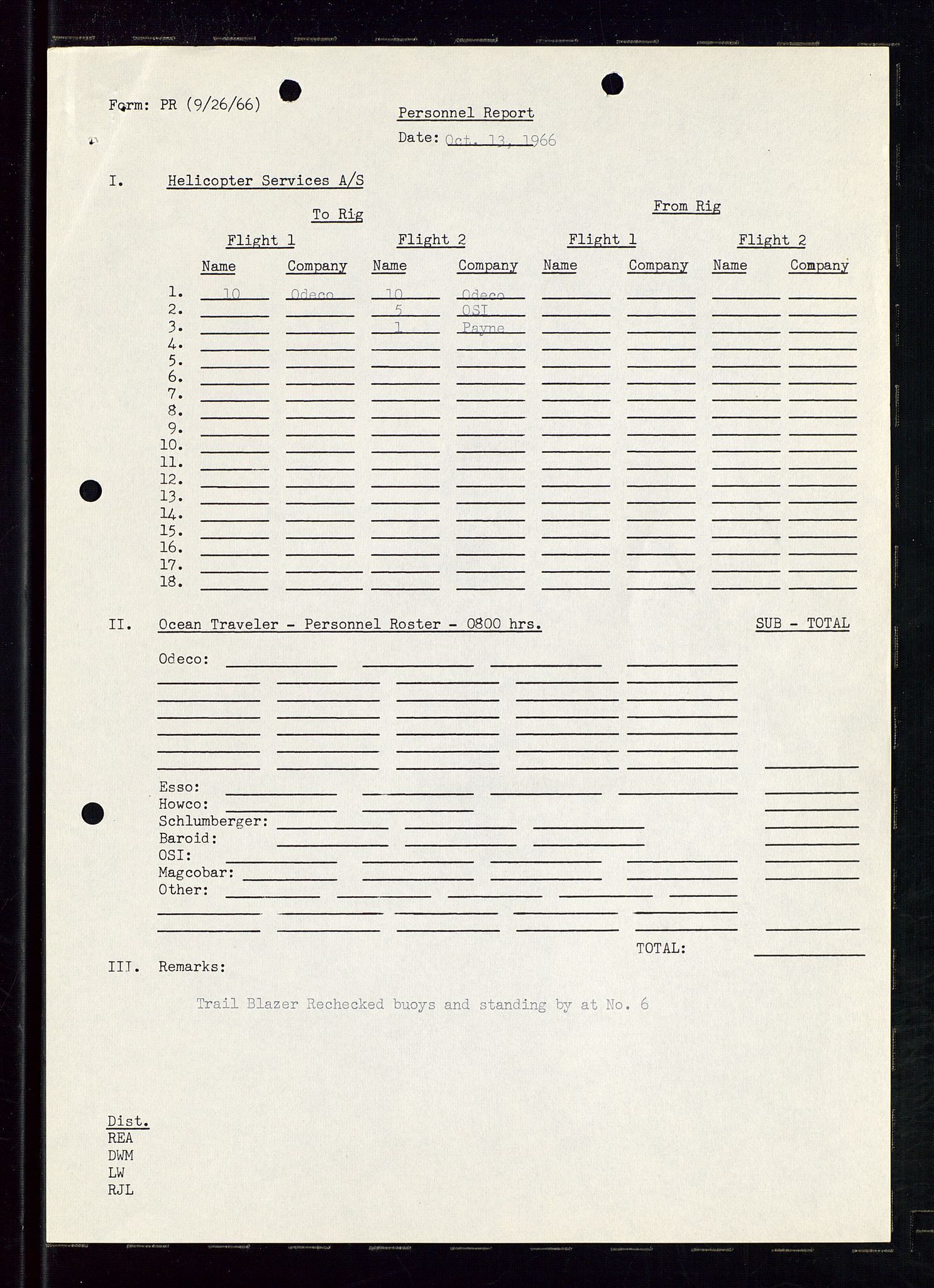 Pa 1512 - Esso Exploration and Production Norway Inc., AV/SAST-A-101917/E/Ea/L0012: Well 25/11-1 og Well 25/10-3, 1966-1967, s. 303