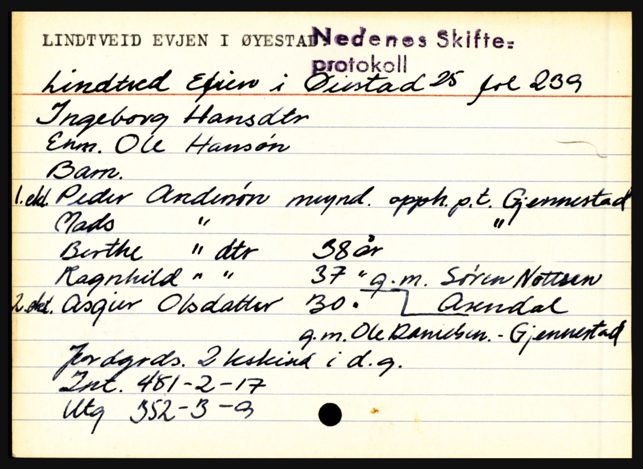 Nedenes sorenskriveri før 1824, AV/SAK-1221-0007/H, s. 18061