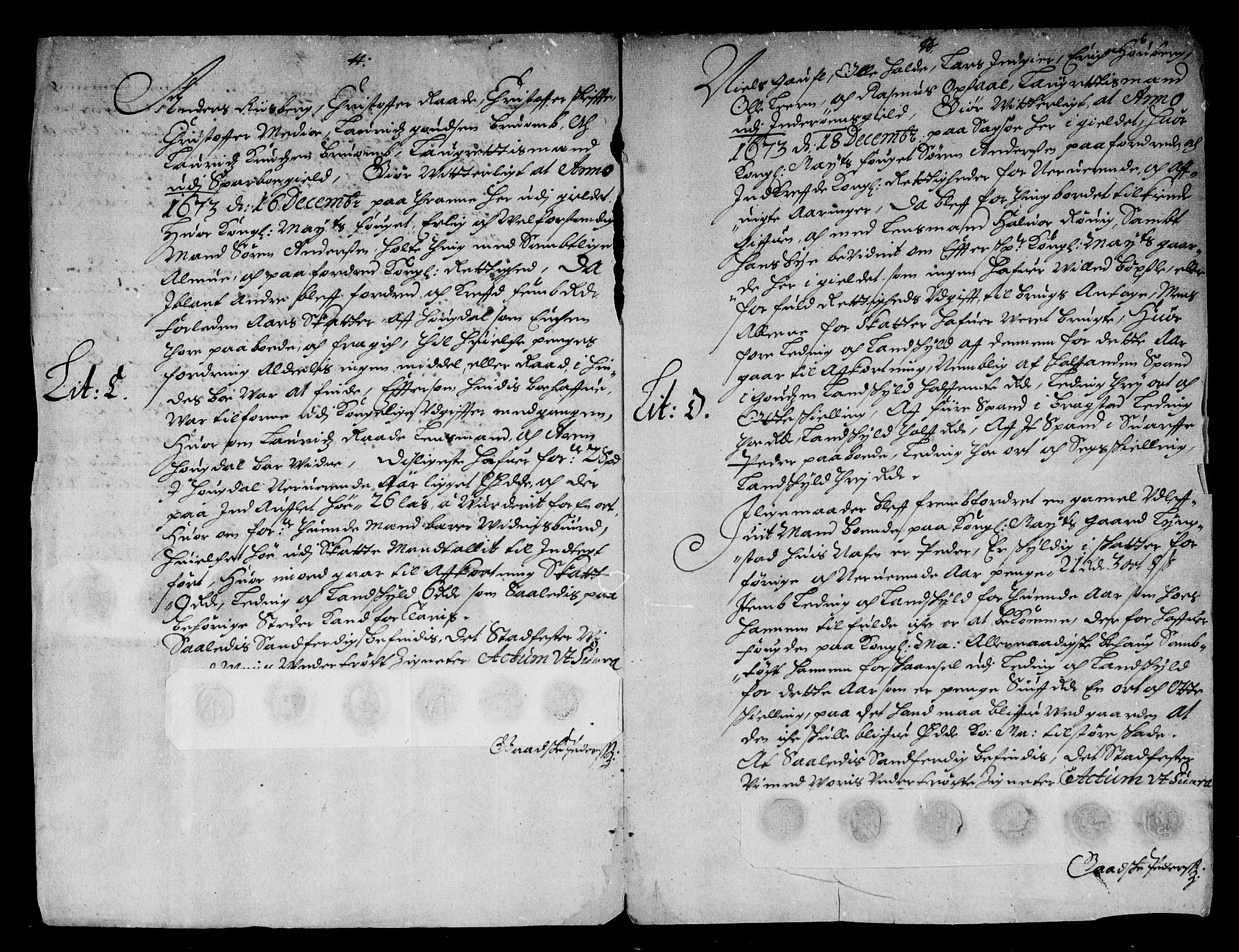 Rentekammeret inntil 1814, Reviderte regnskaper, Stiftamtstueregnskaper, Trondheim stiftamt og Nordland amt, AV/RA-EA-6044/R/Rd/L0037: Trondheim stiftamt, 1673