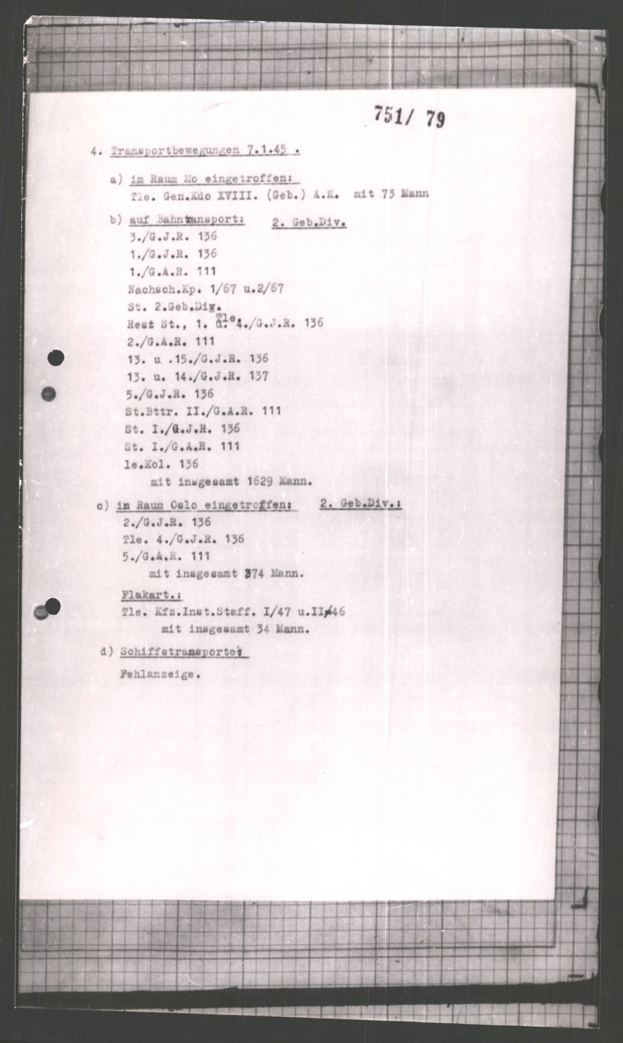 Forsvarets Overkommando. 2 kontor. Arkiv 11.4. Spredte tyske arkivsaker, AV/RA-RAFA-7031/D/Dar/Dara/L0001: Krigsdagbøker for 20. Gebirgs-Armee-Oberkommando (AOK 20), 1944-1945, s. 489