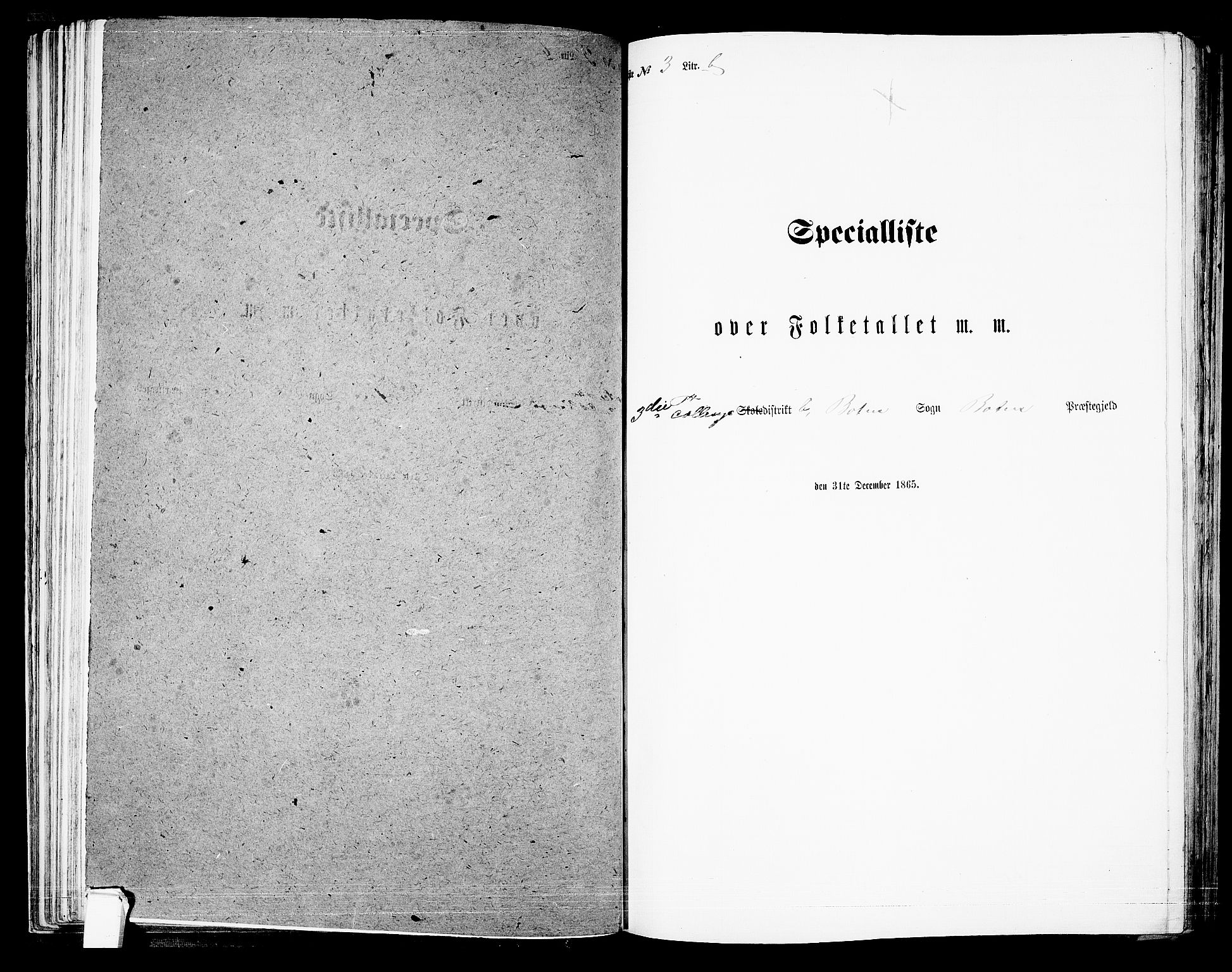 RA, Folketelling 1865 for 0715L Botne prestegjeld, Botne sokn og Hillestad sokn, 1865, s. 68