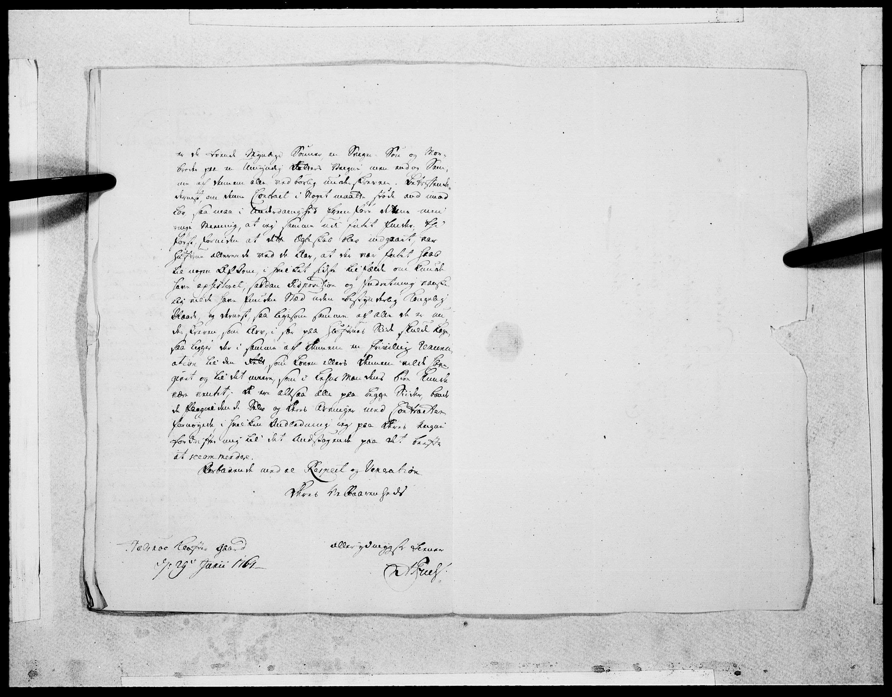 Danske Kanselli 1572-1799, AV/RA-EA-3023/F/Fc/Fcc/Fcca/L0189: Norske innlegg 1572-1799, 1764, s. 129