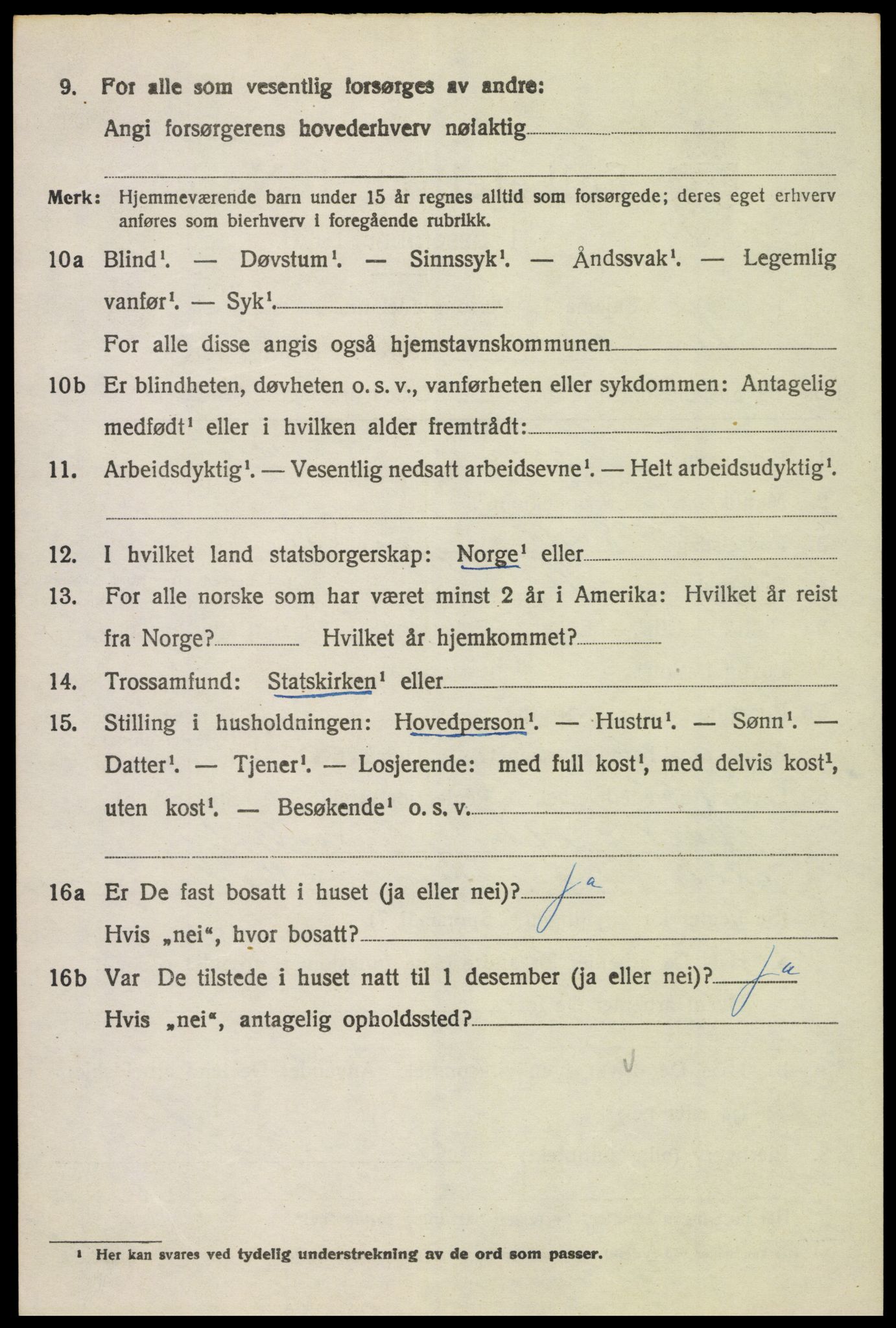 SAH, Folketelling 1920 for 0411 Nes herred, 1920, s. 5409