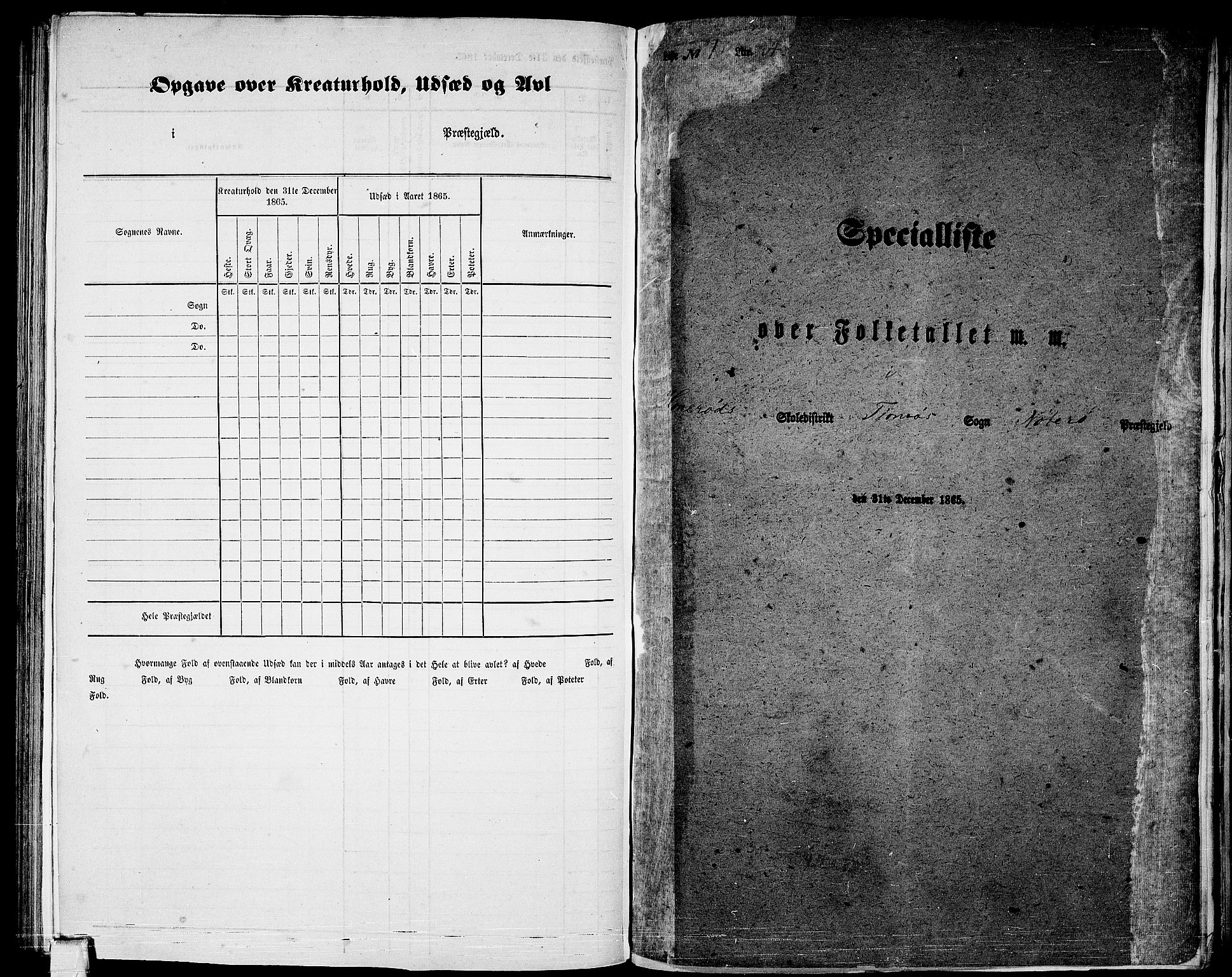 RA, Folketelling 1865 for 0722P Nøtterøy prestegjeld, 1865, s. 204