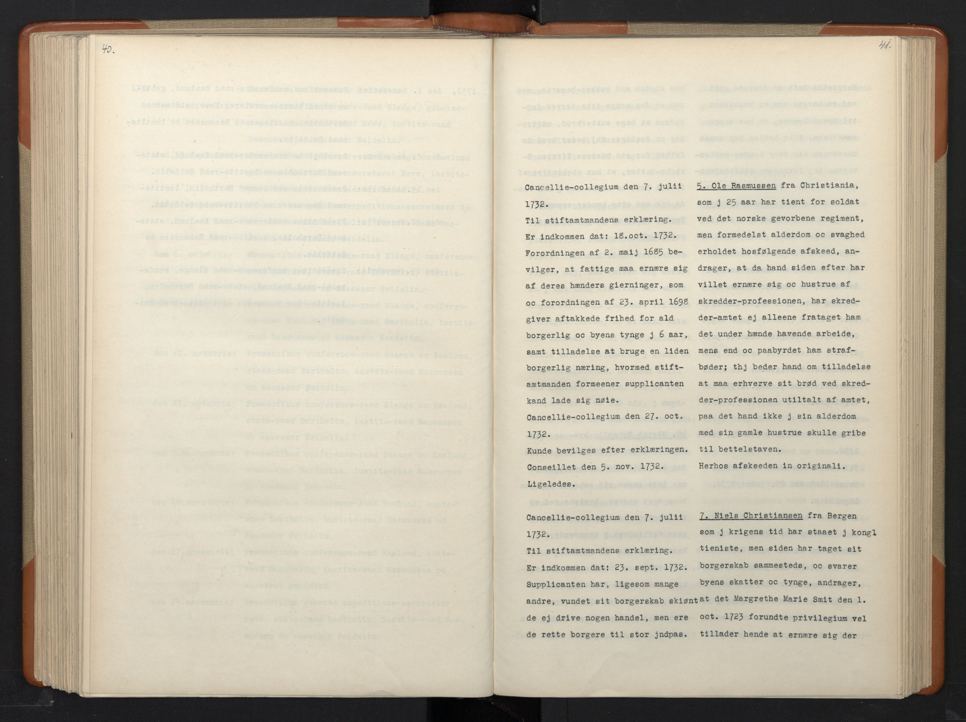 Avskriftsamlingen, RA/EA-4022/F/Fa/L0095: Supplikker, 1732, s. 246