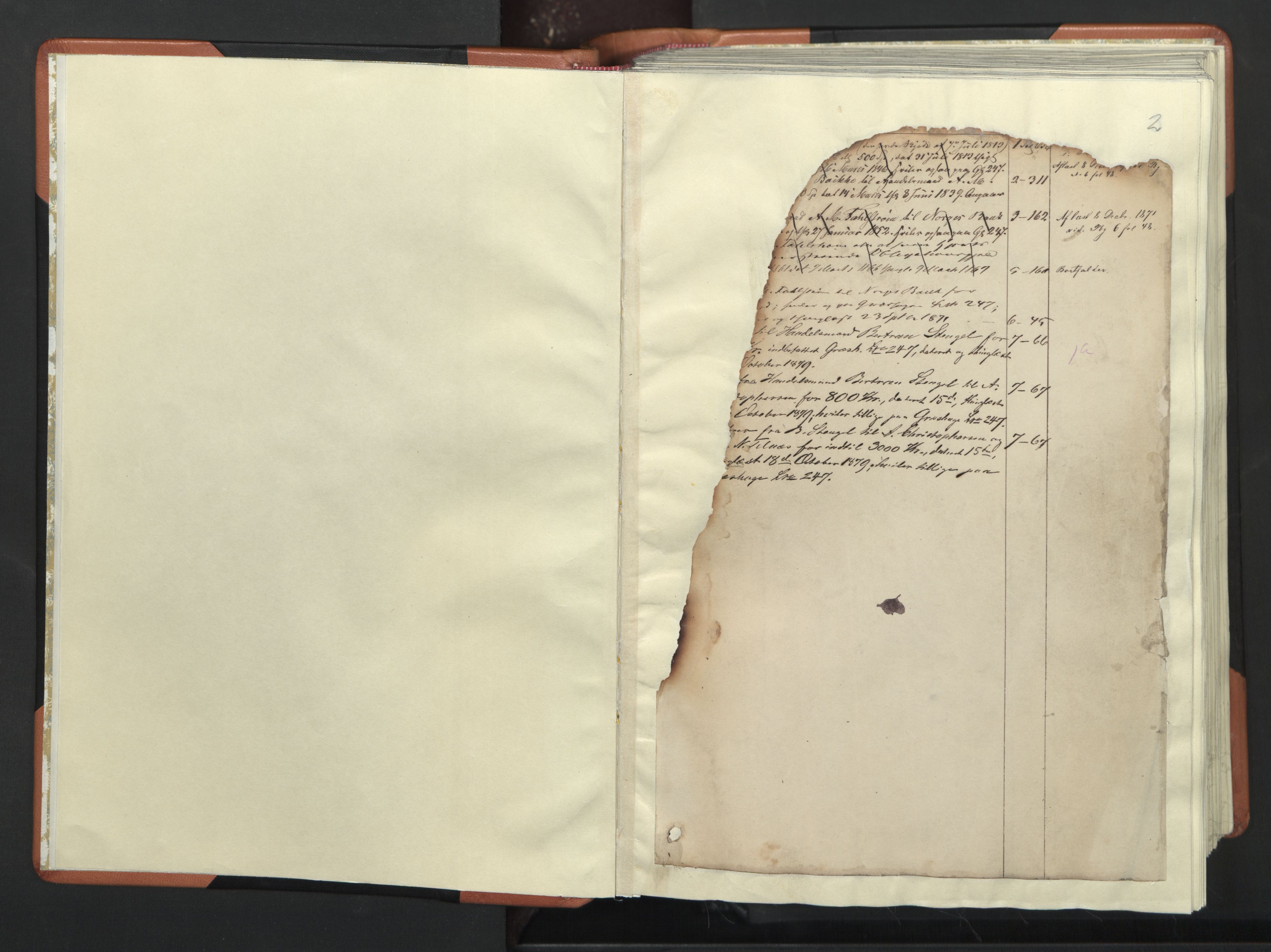 Røros sorenskriveri, AV/SAT-A-0023/2/2A/L0006: Panteregister nr. 6, 1810-1885, s. 2