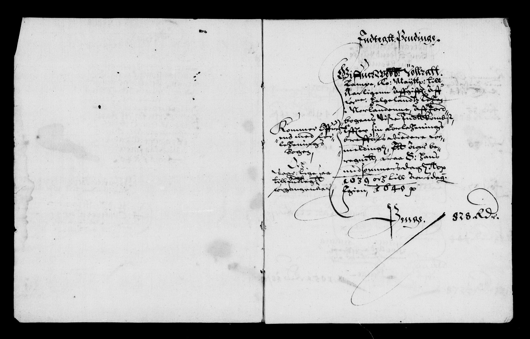 Rentekammeret inntil 1814, Reviderte regnskaper, Lensregnskaper, RA/EA-5023/R/Rb/Rbz/L0031: Nordlandenes len, 1638-1646