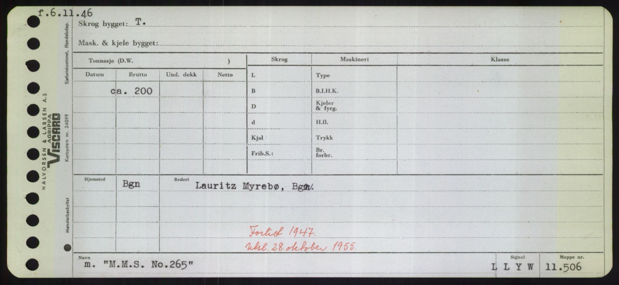 Sjøfartsdirektoratet med forløpere, Skipsmålingen, AV/RA-S-1627/H/Hd/L0024: Fartøy, M-Mim, s. 23