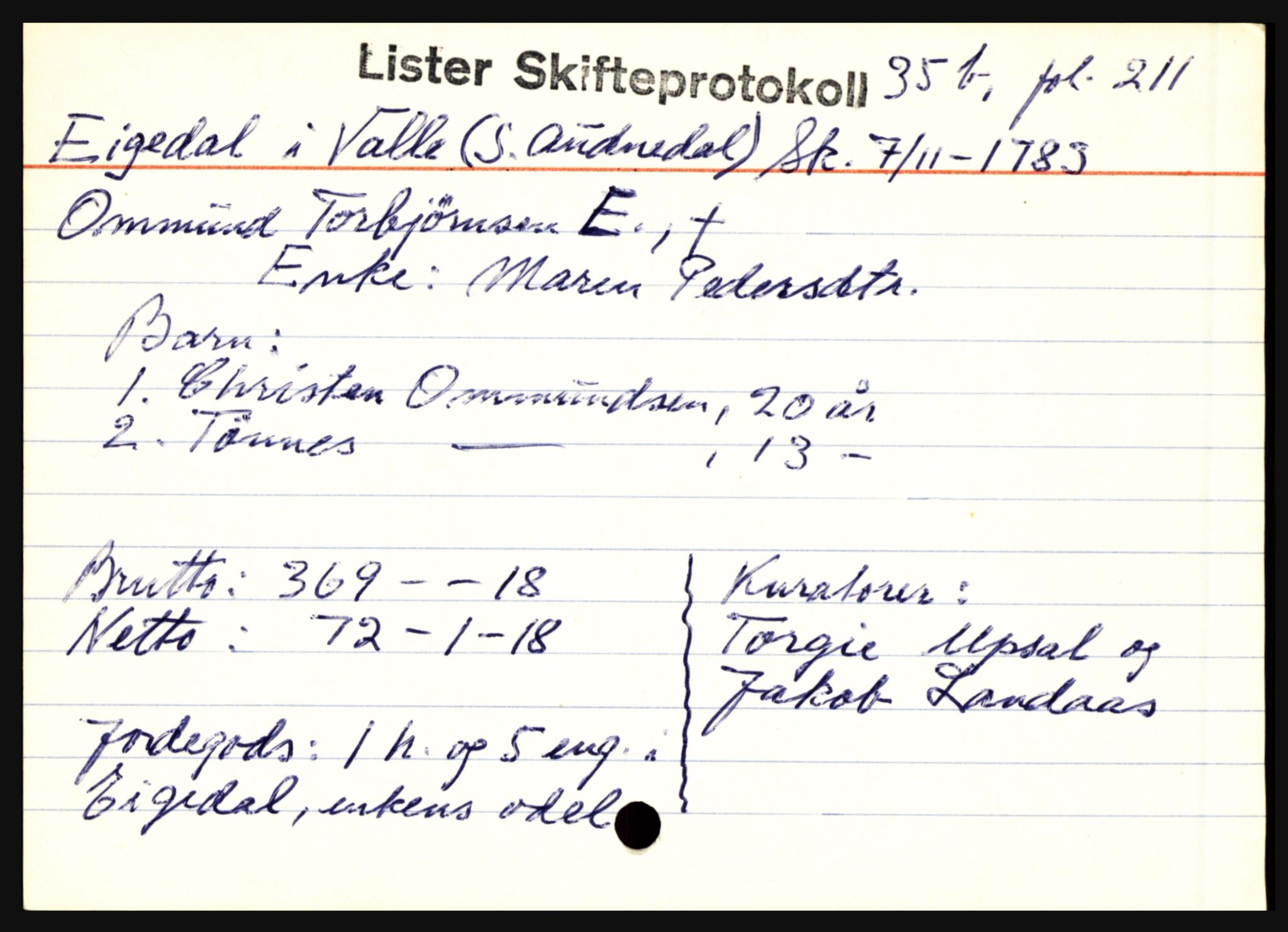 Lister sorenskriveri, AV/SAK-1221-0003/H, s. 5687