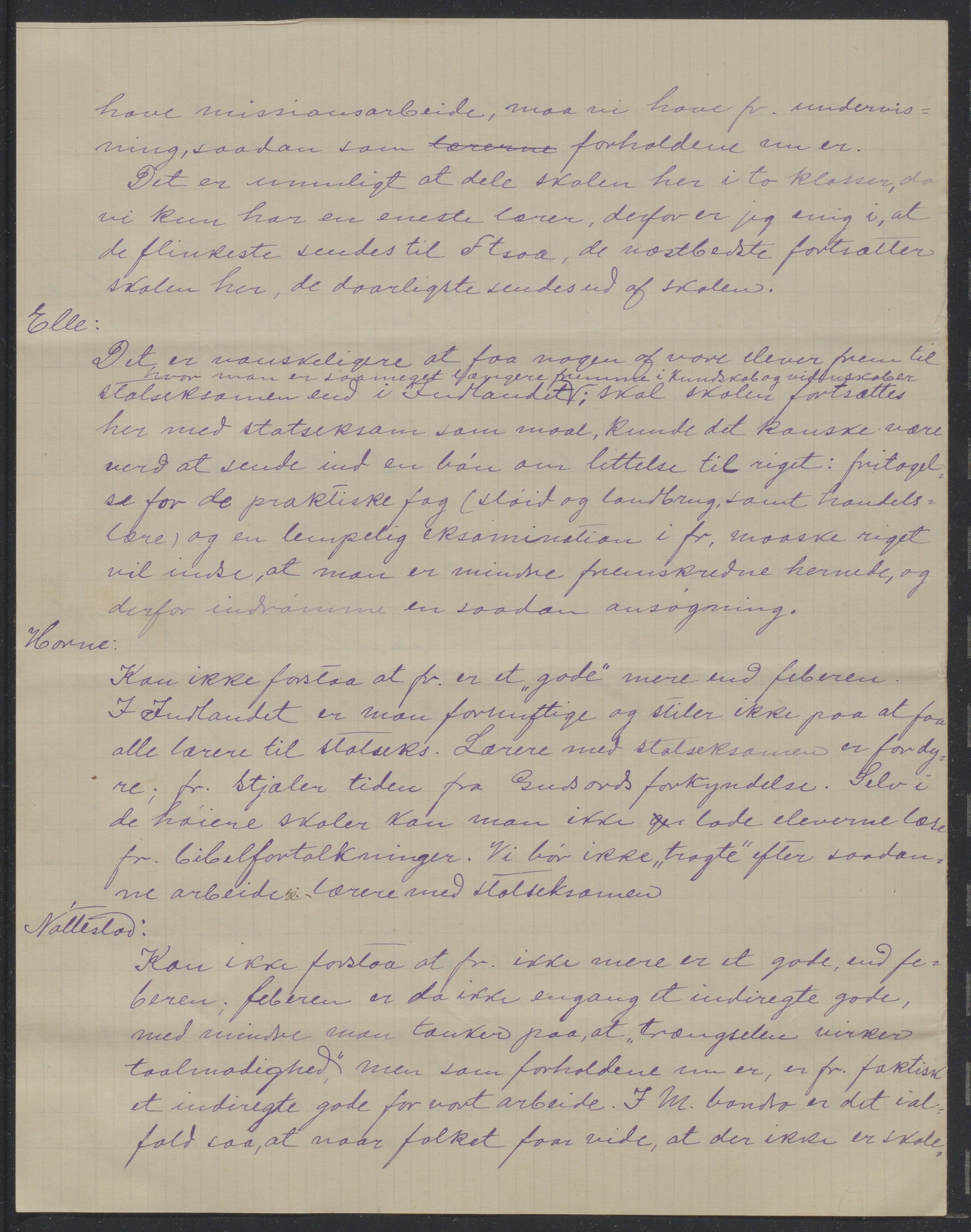 Det Norske Misjonsselskap - hovedadministrasjonen, VID/MA-A-1045/D/Da/Daa/L0044/0004: Konferansereferat og årsberetninger / Konferansereferat fra Øst-Madagaskar., 1900