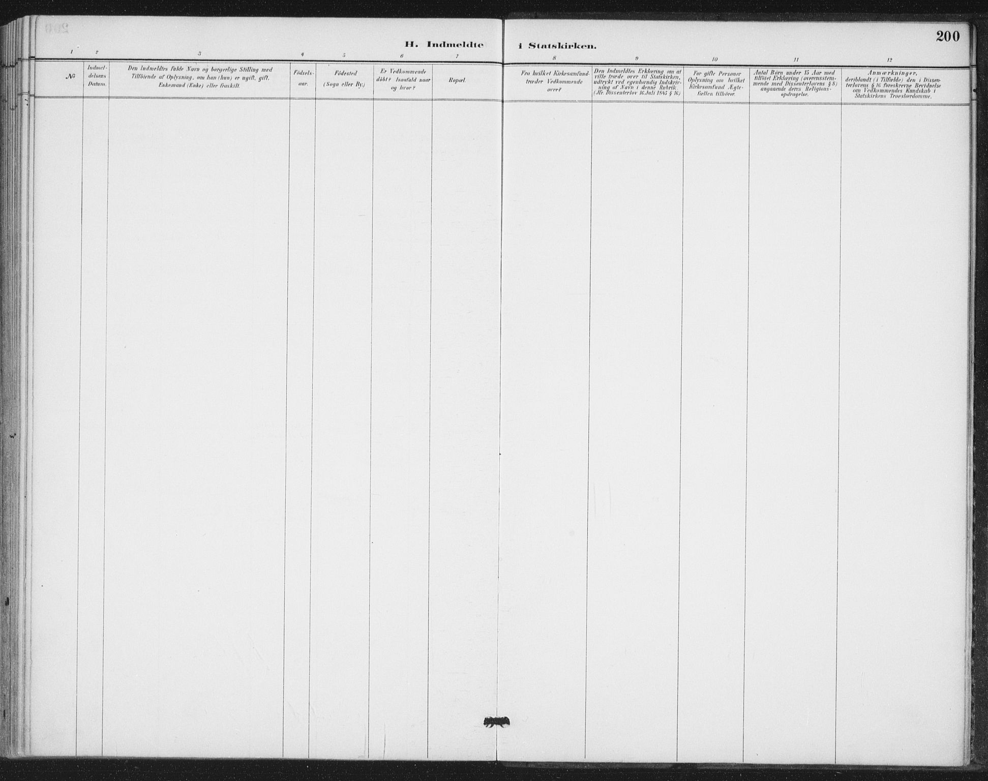 Ministerialprotokoller, klokkerbøker og fødselsregistre - Nord-Trøndelag, SAT/A-1458/772/L0603: Ministerialbok nr. 772A01, 1885-1912, s. 200