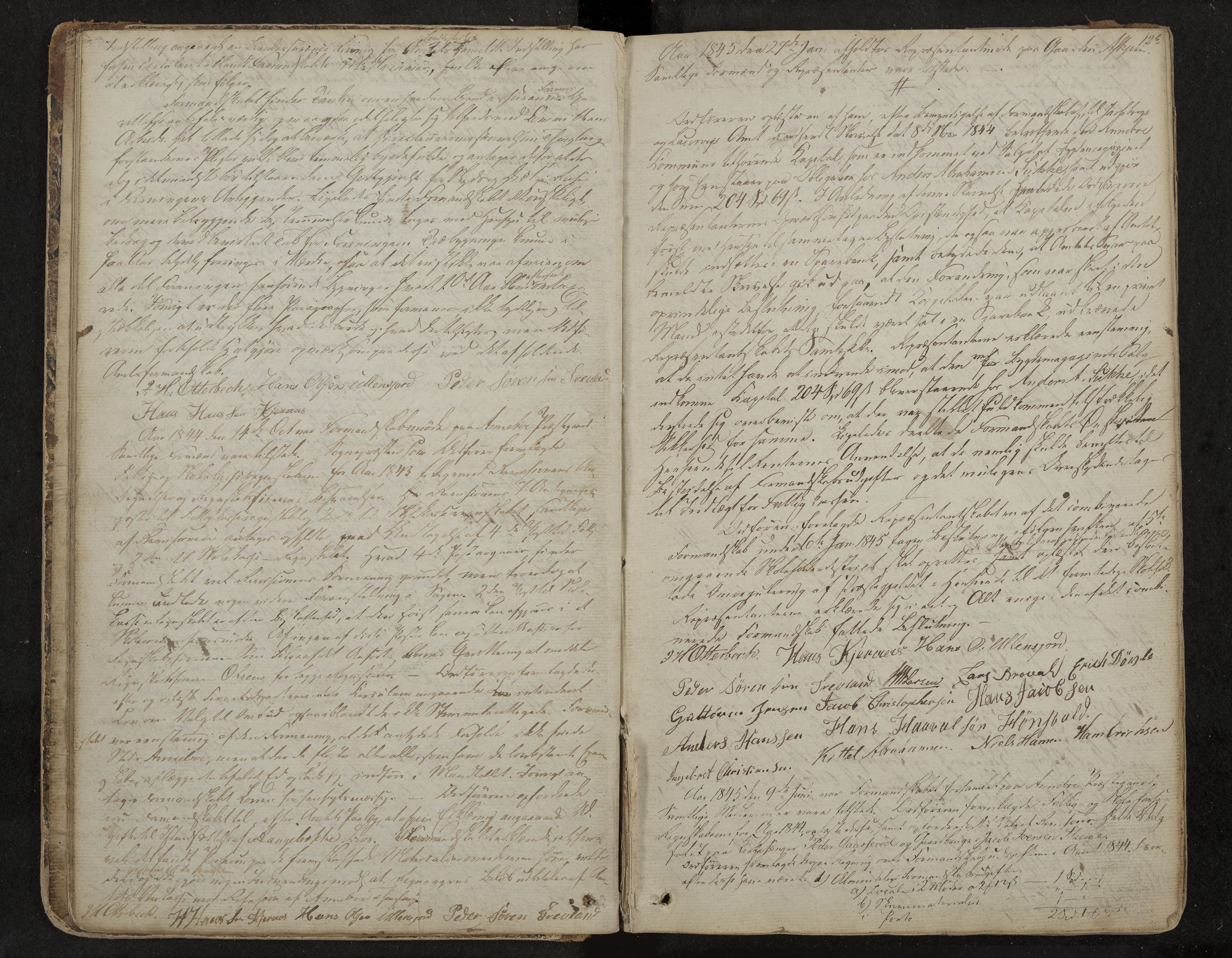 Andebu formannskap og sentraladministrasjon, IKAK/0719021-1/A/Aa/L0001: Møtebok med register, 1837-1869, s. 12b