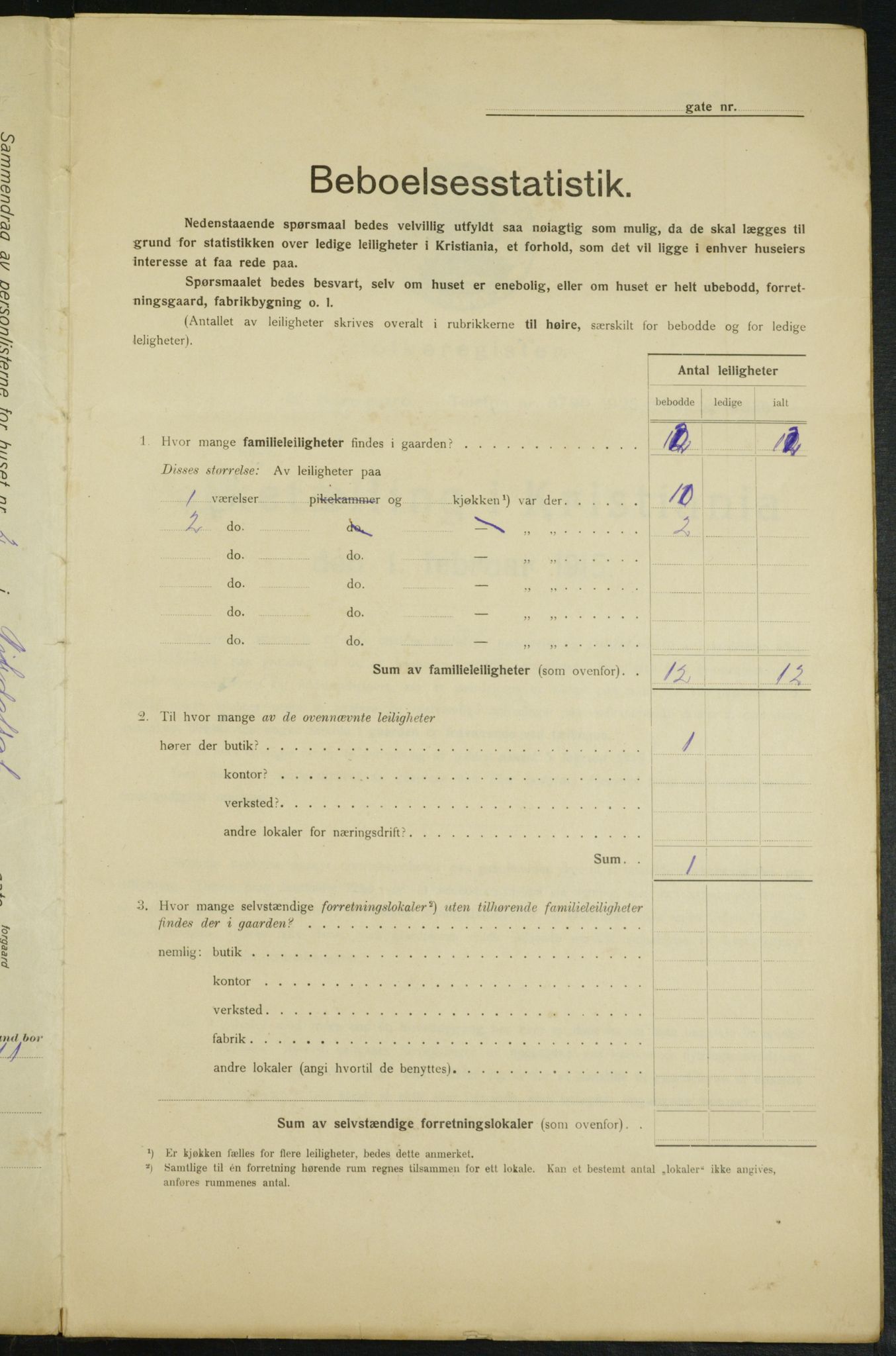 OBA, Kommunal folketelling 1.2.1915 for Kristiania, 1915, s. 70647