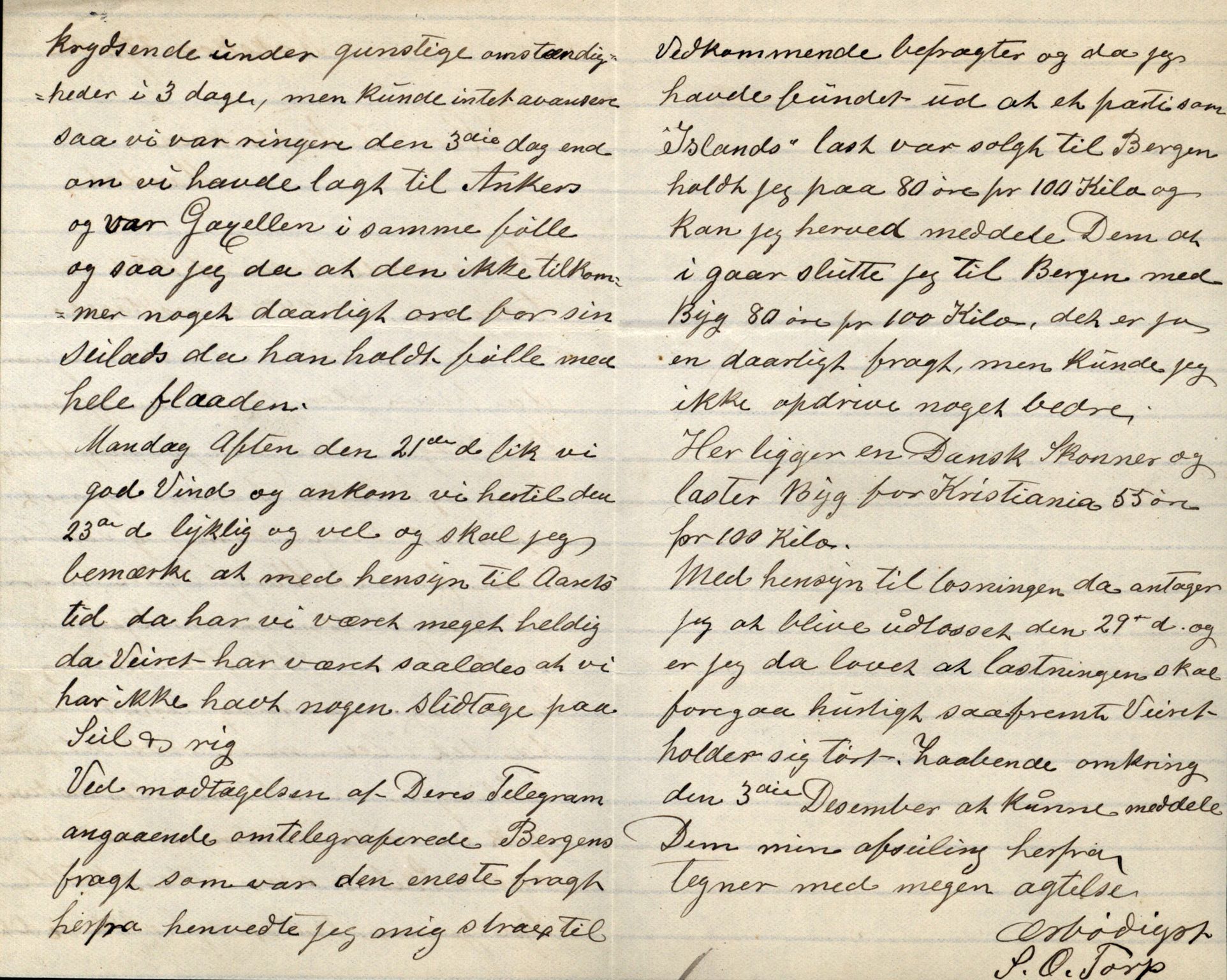 Pa 63 - Østlandske skibsassuranceforening, VEMU/A-1079/G/Ga/L0030/0001: Havaridokumenter / Leif, Korsvei, Margret, Mangerton, Mathilde, Island, Andover, 1893, s. 215