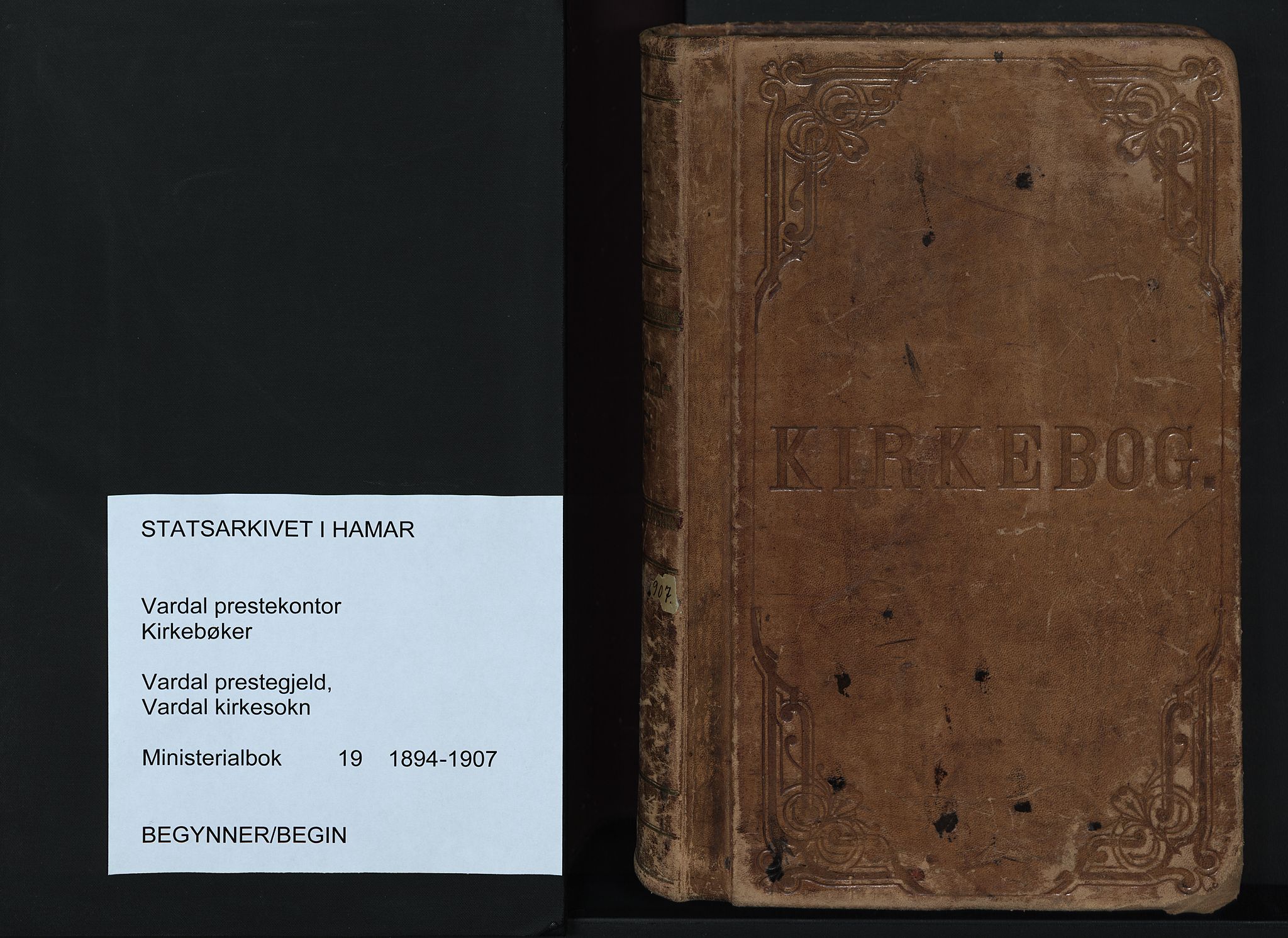 Vardal prestekontor, SAH/PREST-100/H/Ha/Haa/L0019: Ministerialbok nr. 19, 1893-1907