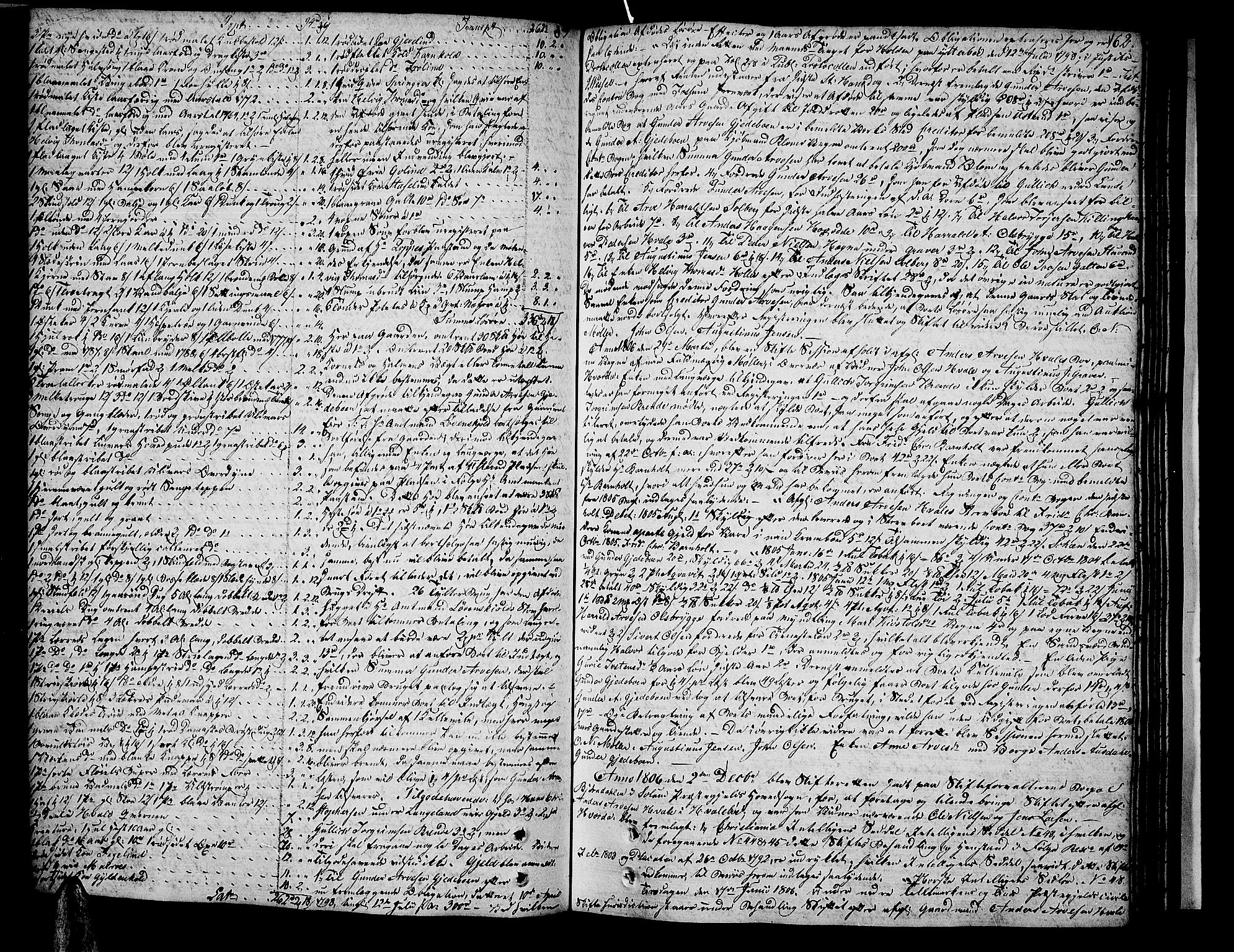 Nedre Telemark sorenskriveri, AV/SAKO-A-135/H/Hb/Hba/L0019: Skifteprotokoll, 1805-1810, s. 161b-162a