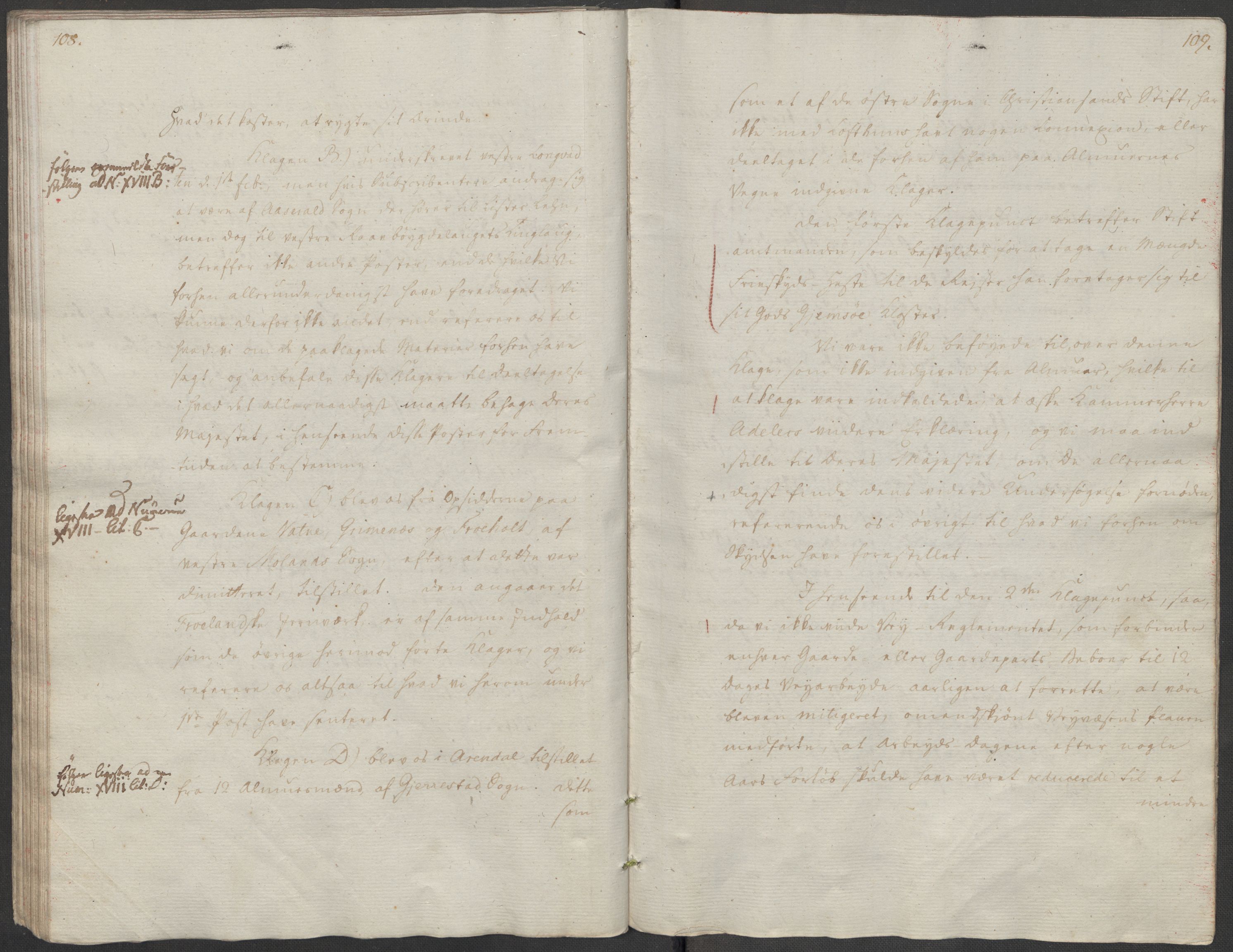 Danske Kanselli, Skapsaker, AV/RA-EA-4061/F/L0102: Skap 16, pakke 7 VIII, 1787-1800, s. 244