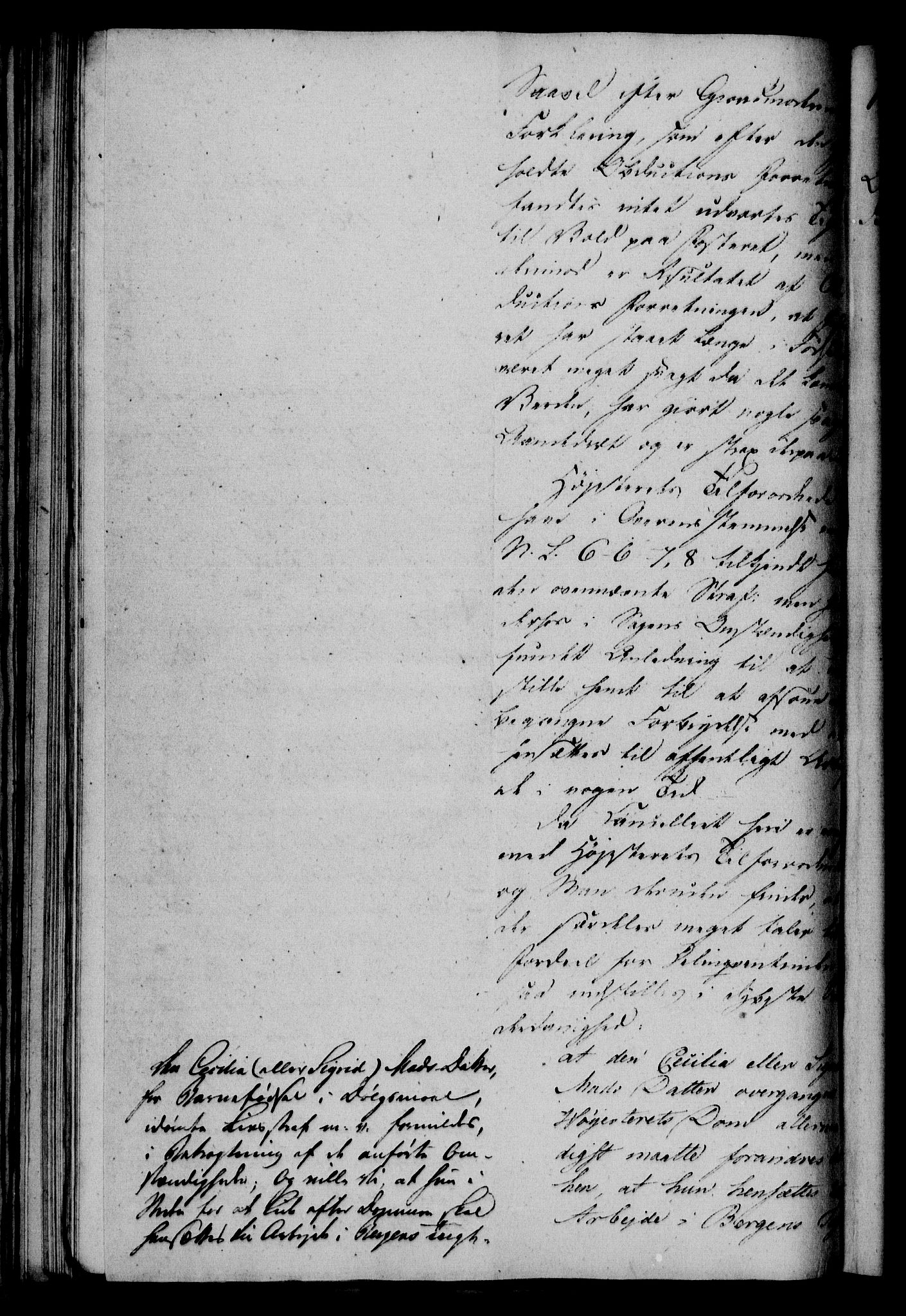 Danske Kanselli 1800-1814, RA/EA-3024/H/Hf/Hfa/Hfaa/L0008: Ekstrakt av forestillinger, 1807