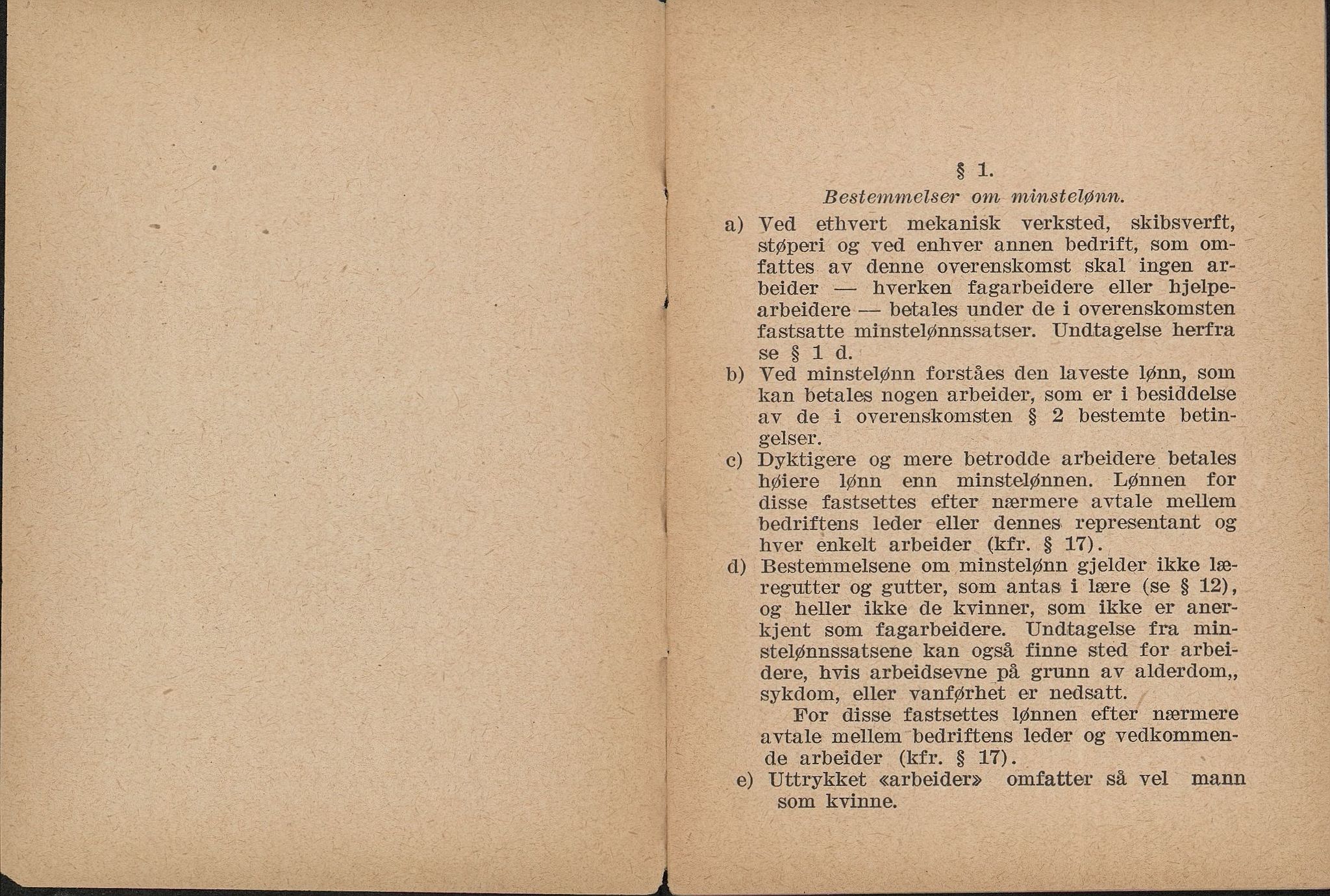 Norsk jern- og metallarbeiderforbund, AAB/ARK-1659/O/L0001/0012: Verkstedsoverenskomsten / Verkstedsoverenskomsten, 1927