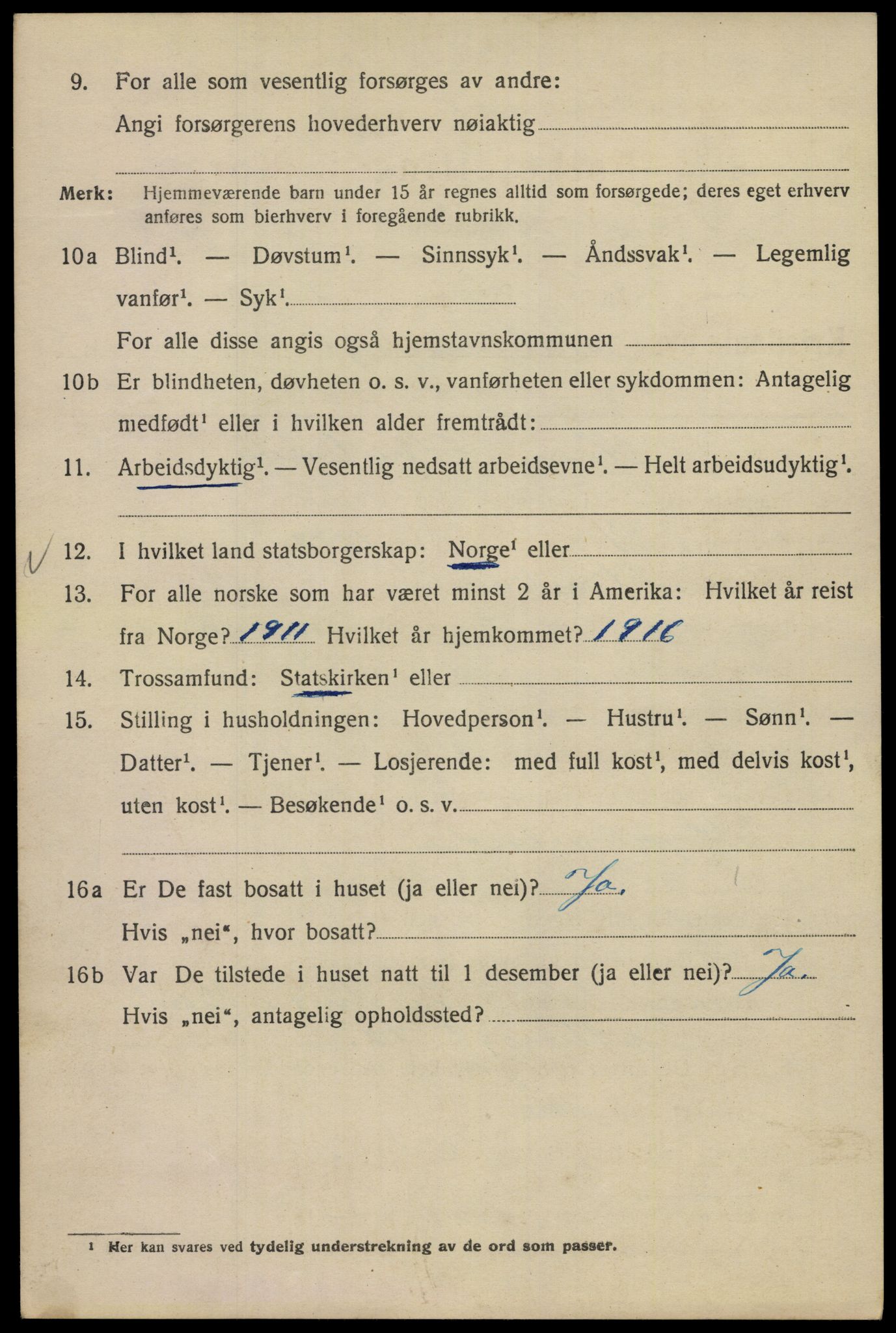 SAO, Folketelling 1920 for 0301 Kristiania kjøpstad, 1920, s. 462404